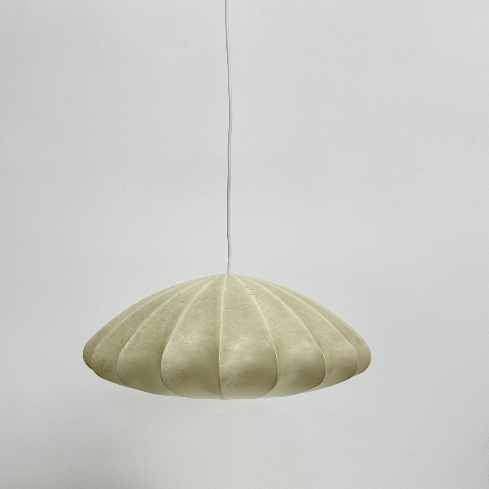 Luminaires Suspension Cocoon mid-century modern par Friedel Wauer pour Goldkant Leuchten, années 1960 photo