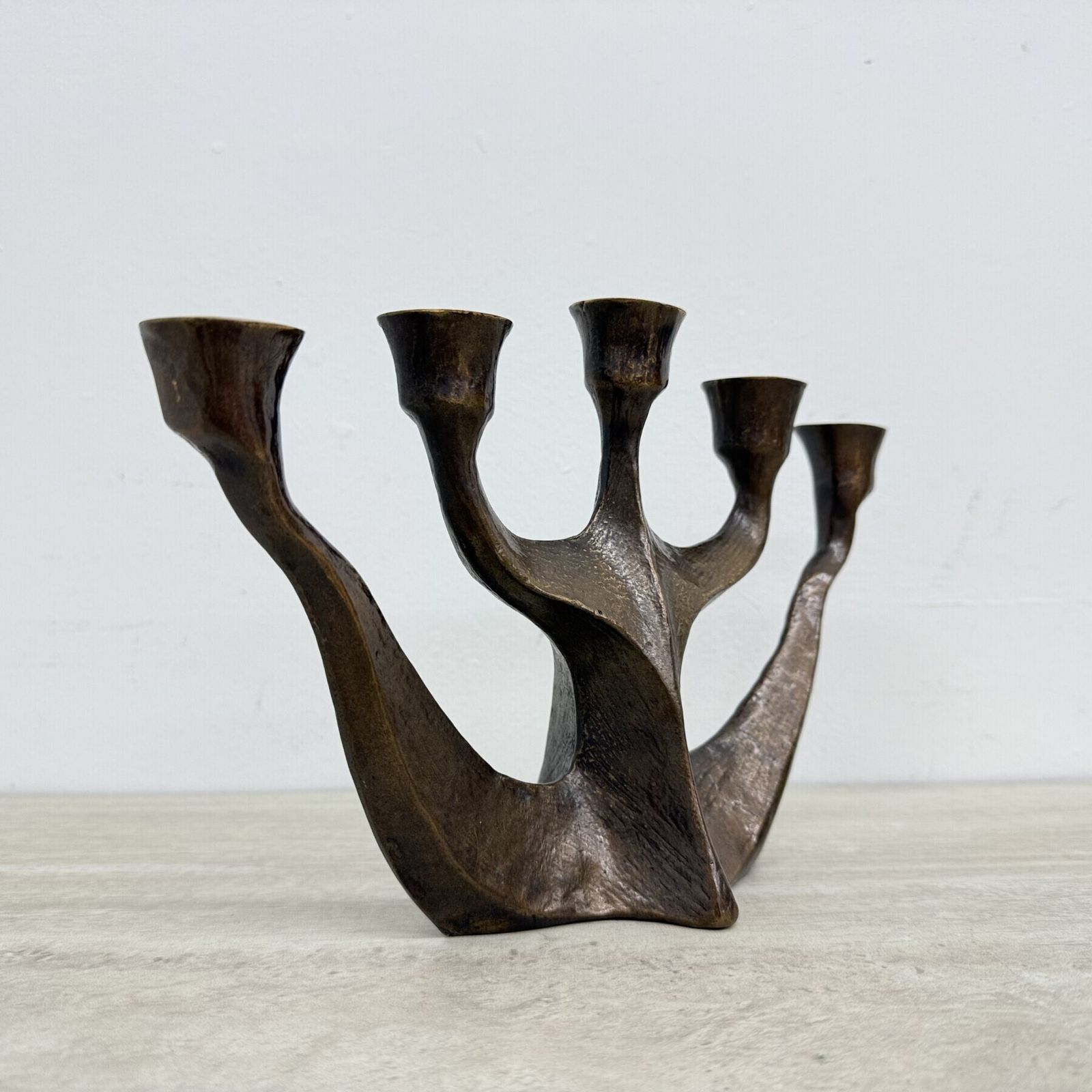 Brutalist kandelaar van Horst Dalbeck, jaren 1970, Duitsland photo buy