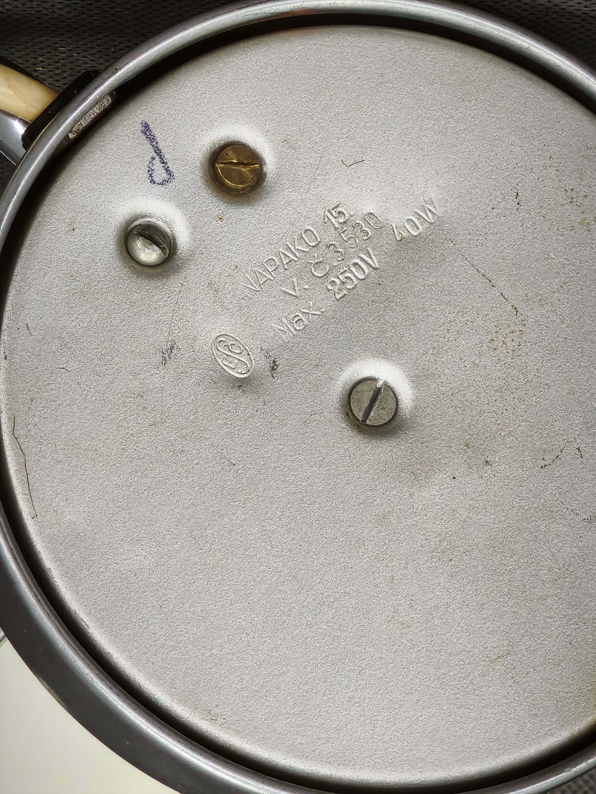 Bauhaus Chromen Tafellamp Model 3530 van Napako, Tsjecho-Slowakije, jaren 1930 photo buy