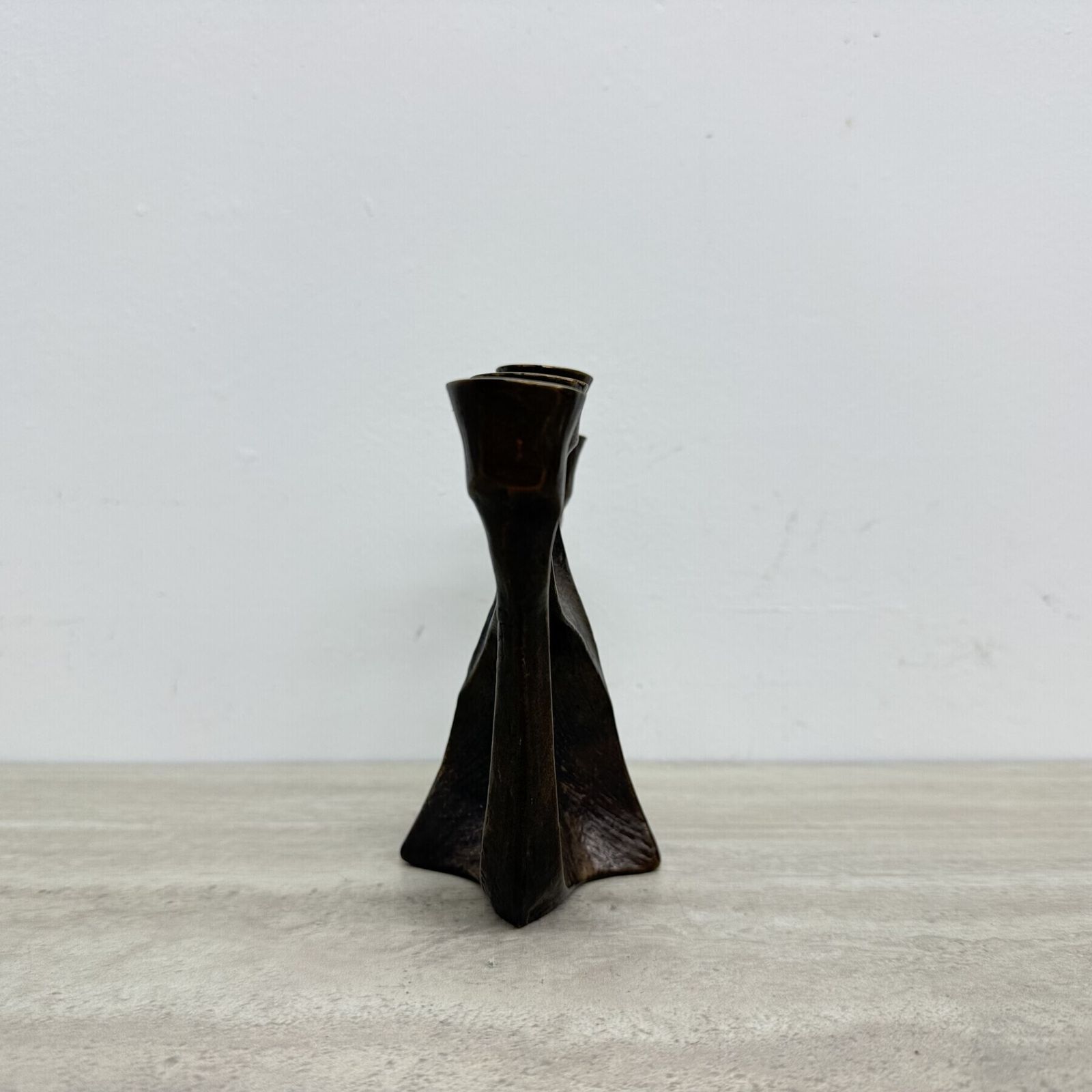 photo vinterior Brutalist Candle Holder By Horst Dalbeck , 1970s , Germany