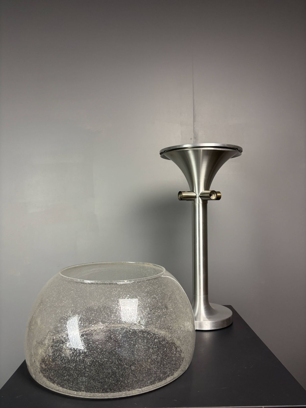 Grande lampe de table champignon Space Age mid-century, Temde Leuchten photo Luminaires