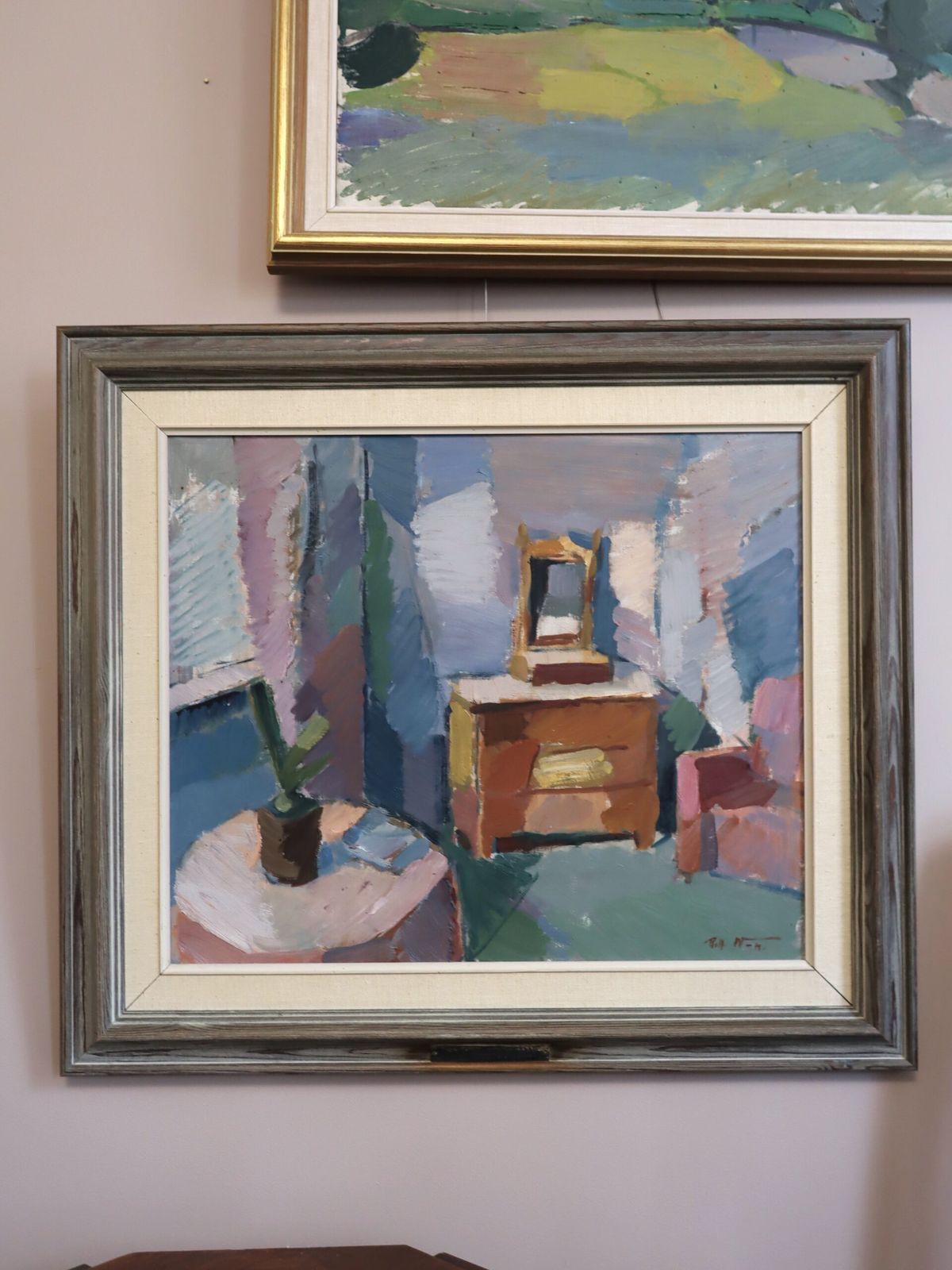 De Pastelkamer, Olieverf op Doek photo for sale