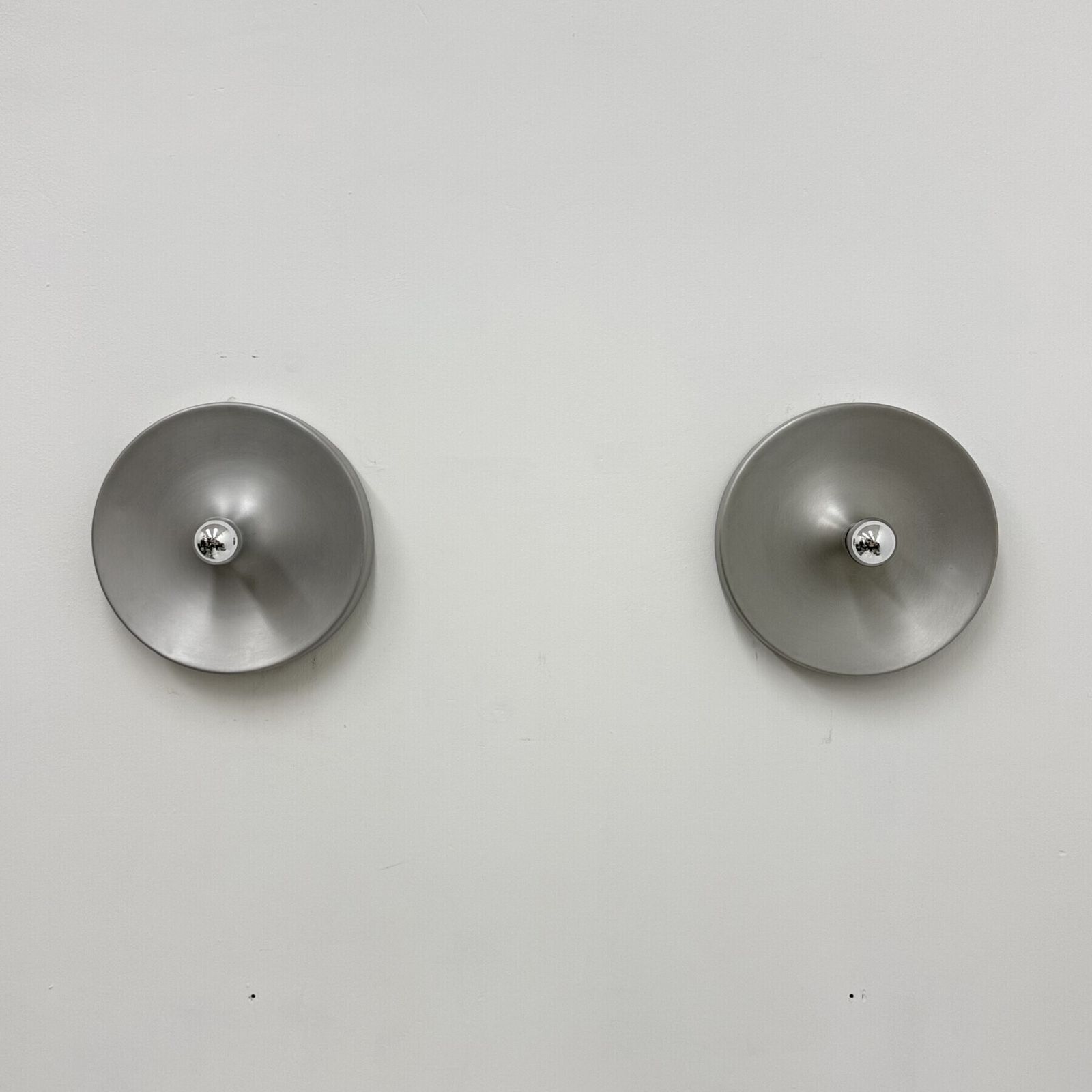 Mid Century Design Disc Lamp , 1970s Attributed To Charlotte Perriand For Les Arcs Set Of 2 photo 1864.0