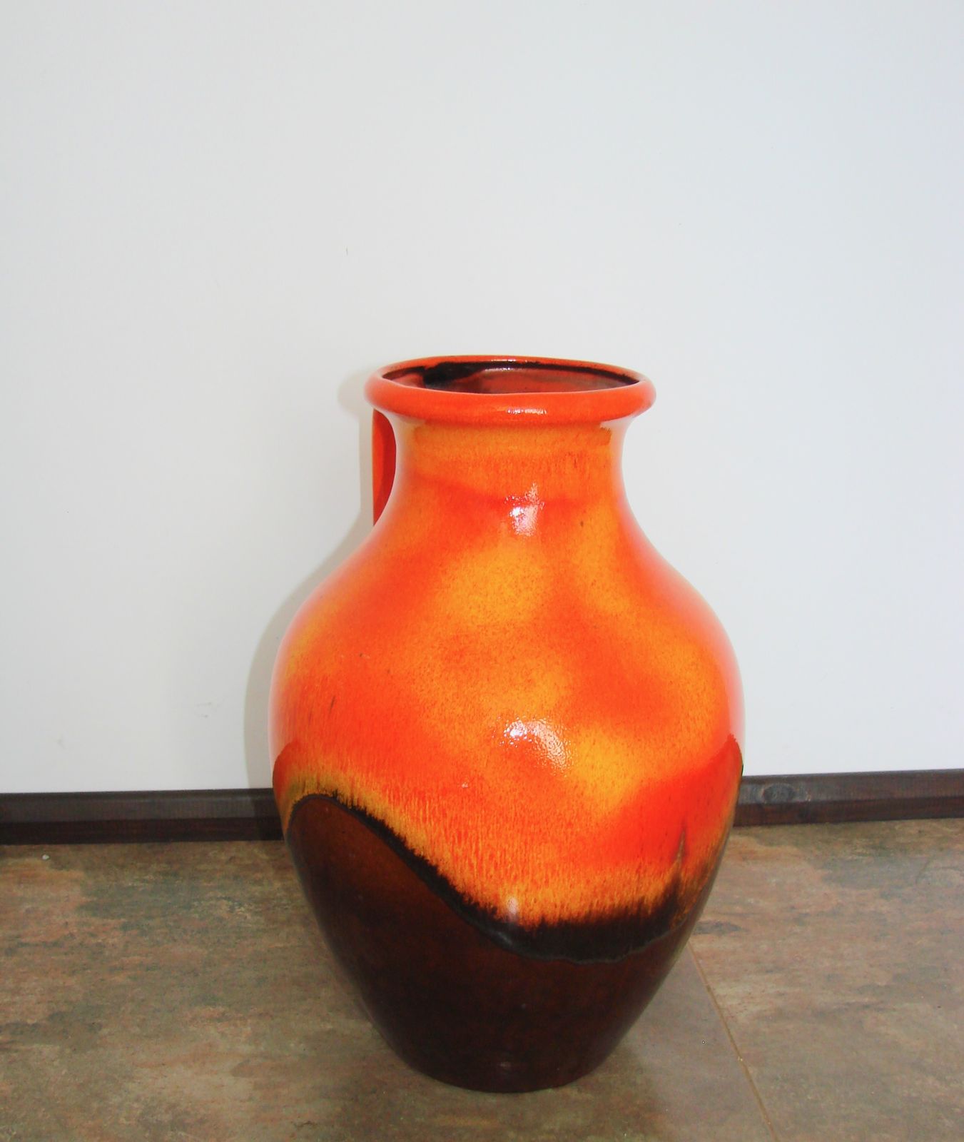 Fat Lava keramische vaas, Duitsland, jaren 1970. photo Woonaccessoires