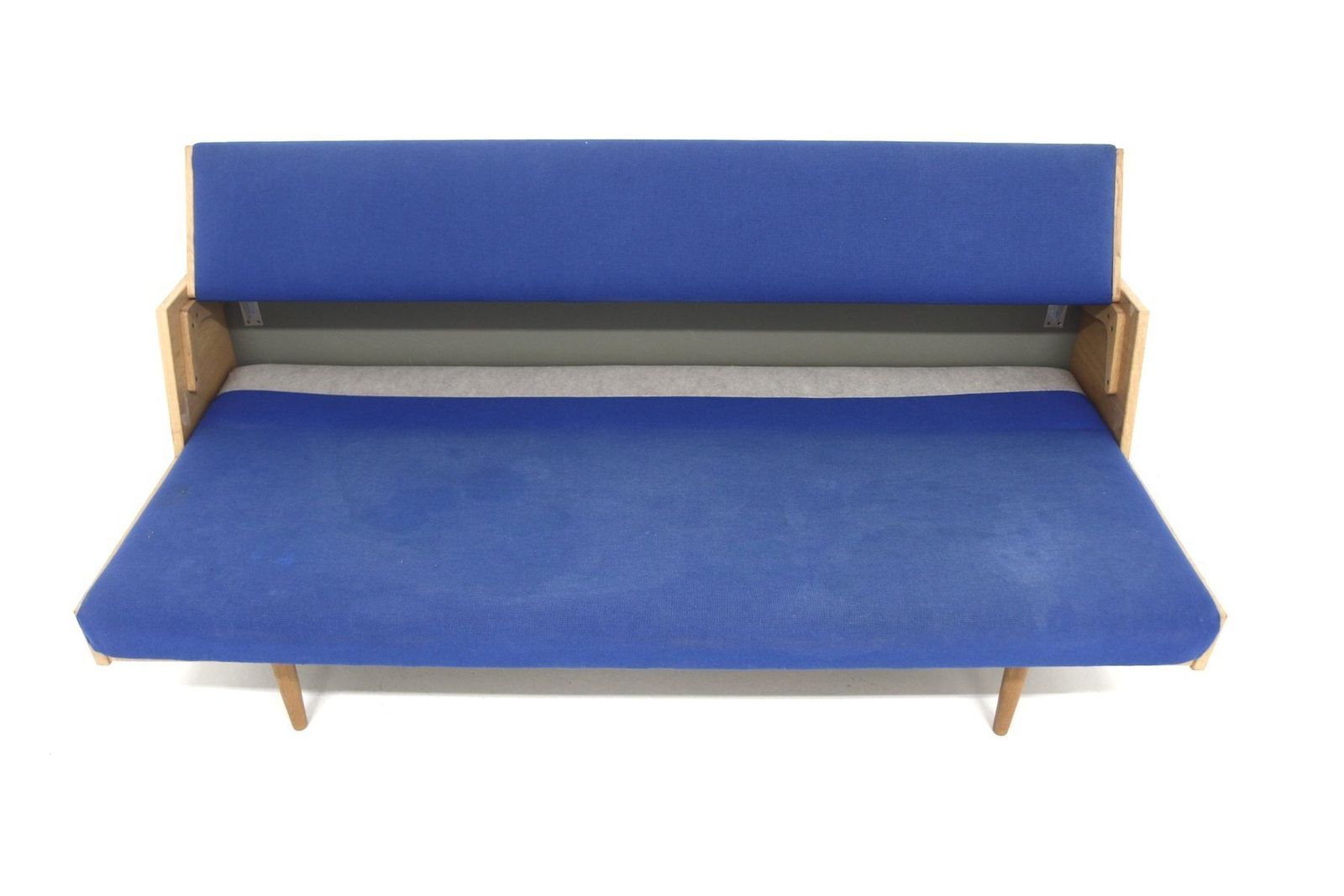 Canapé scandinave GE 258, par Hans J. Wegner pour Getama, Danemark, 1960. photo 2577.0