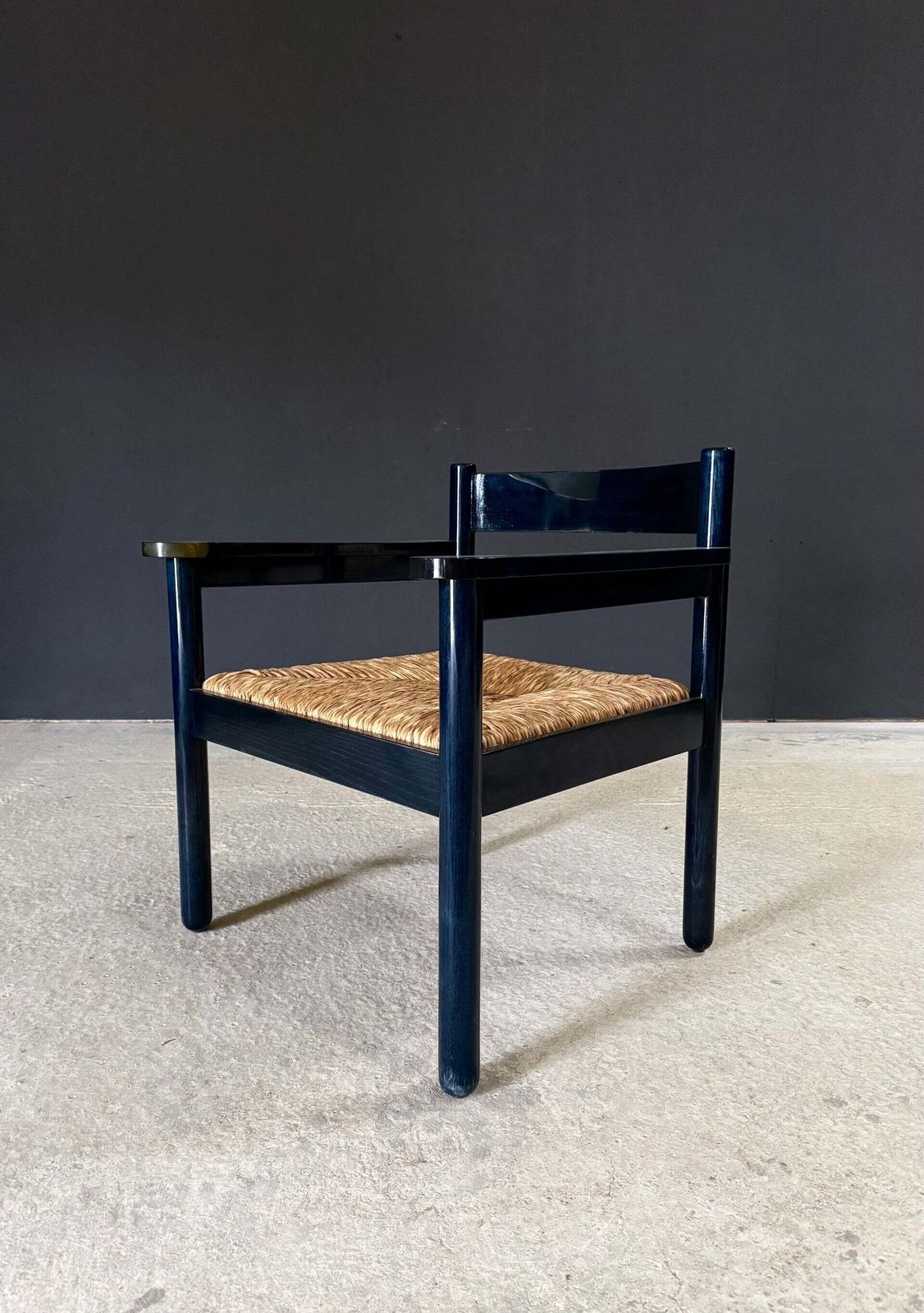 Mcm Design Black Lounge Chair By Vico Magistretti photo furniture