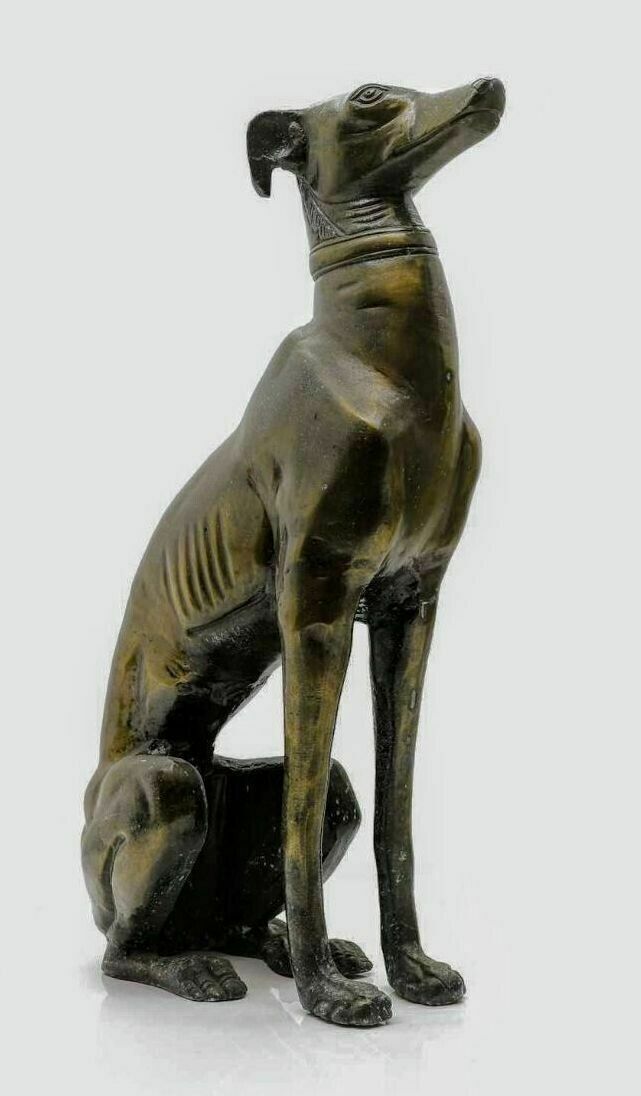 Art Deco Style Bronzed Grey Hound 0182.