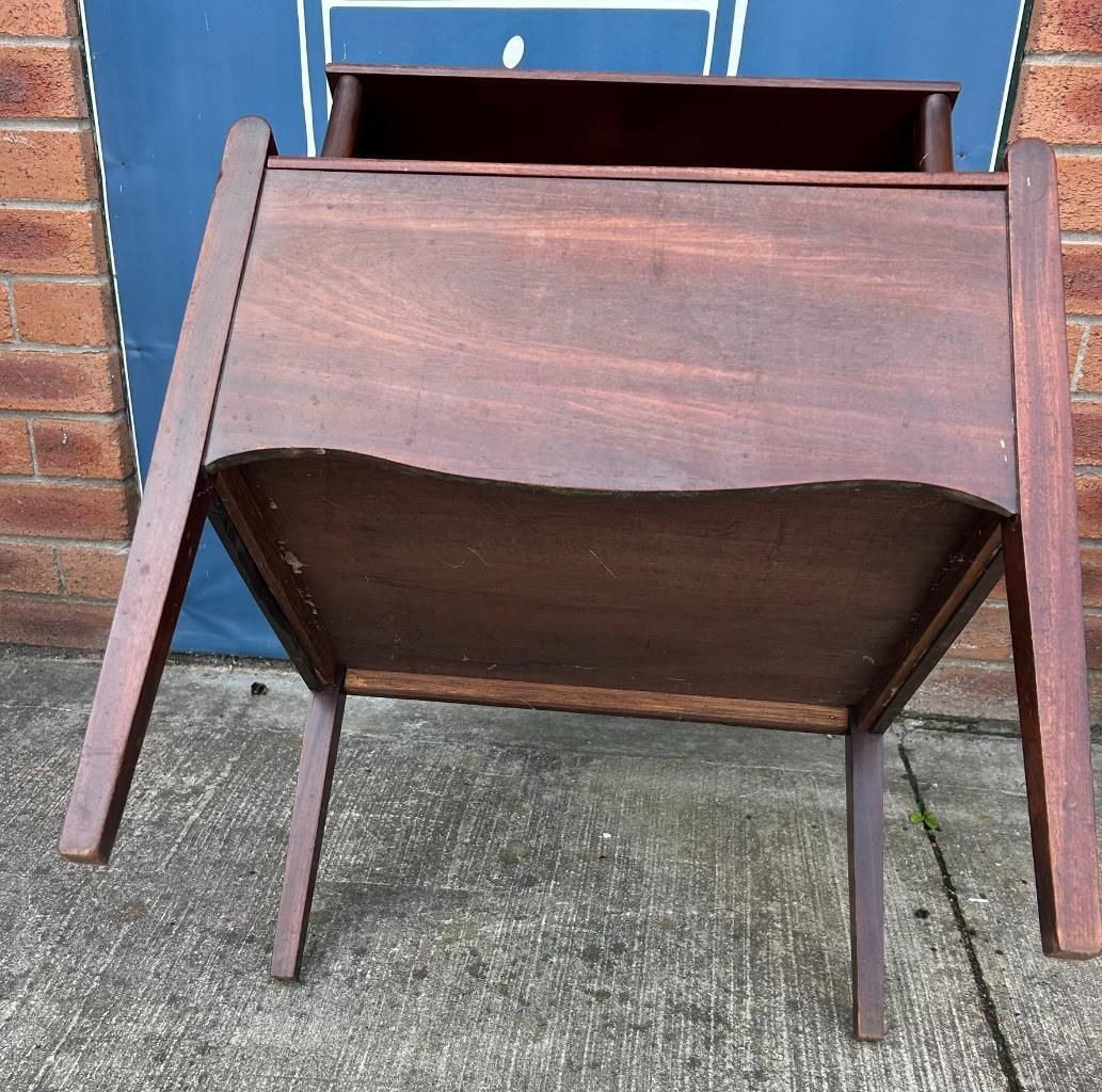 Antique Georgian Mahogany Lancashire Commode Nightstand Bedside Cabinet C.1790 photo furniture