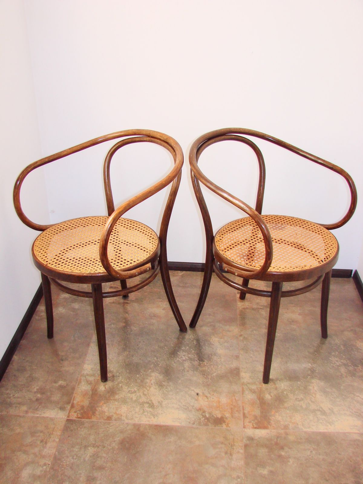 Een paar Thonet B9/209 fauteuils, nr. 209, Radomsko, jaren 1960. photo vintage