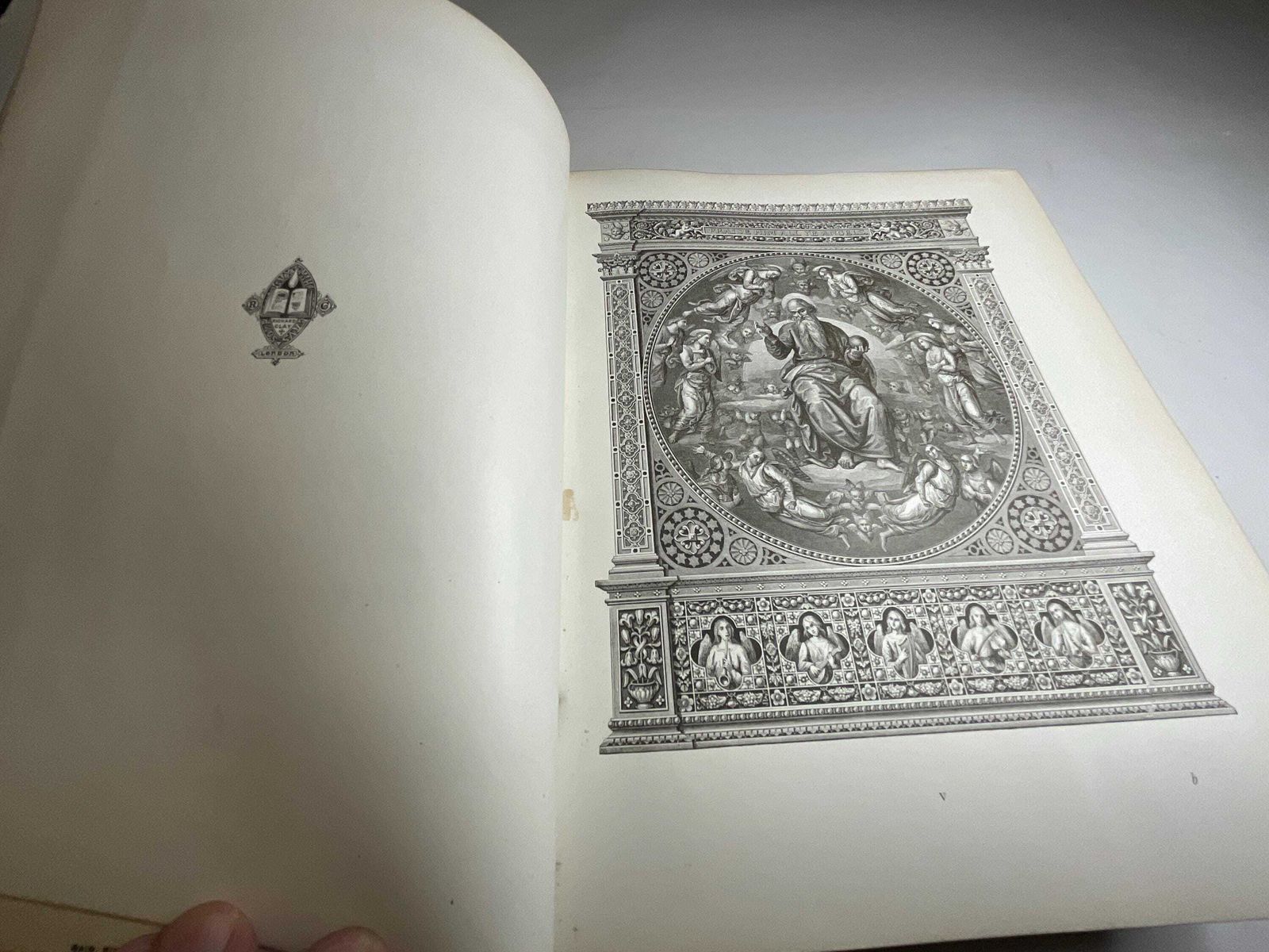 635.0 Uitzonderlijk geïllustreerd Nieuw Testament uit 1865, Renaissance-meesterwerken, bijzondere luxebinding met provenance van Myers & Co. photo