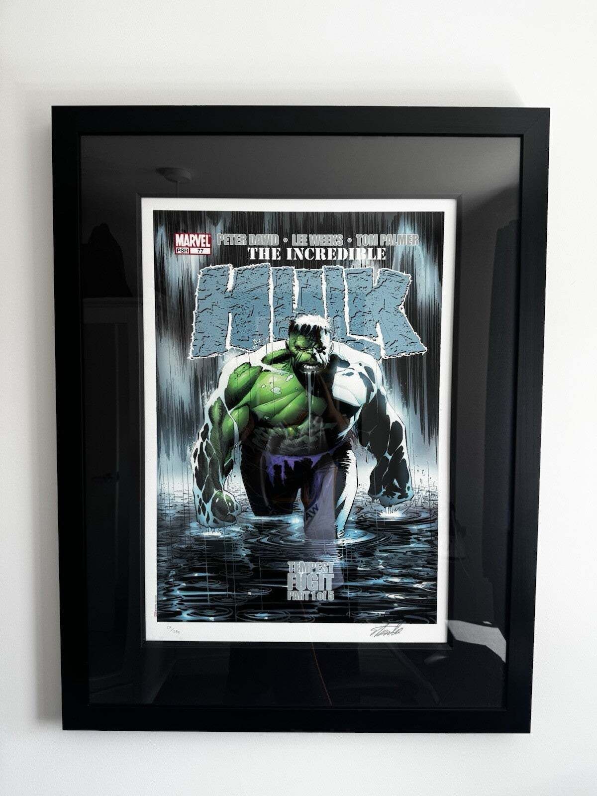 photo for sale Marvel Superheroes   Portfolio Of 6. Ingelijst, Handgesigneerd door Stan Lee