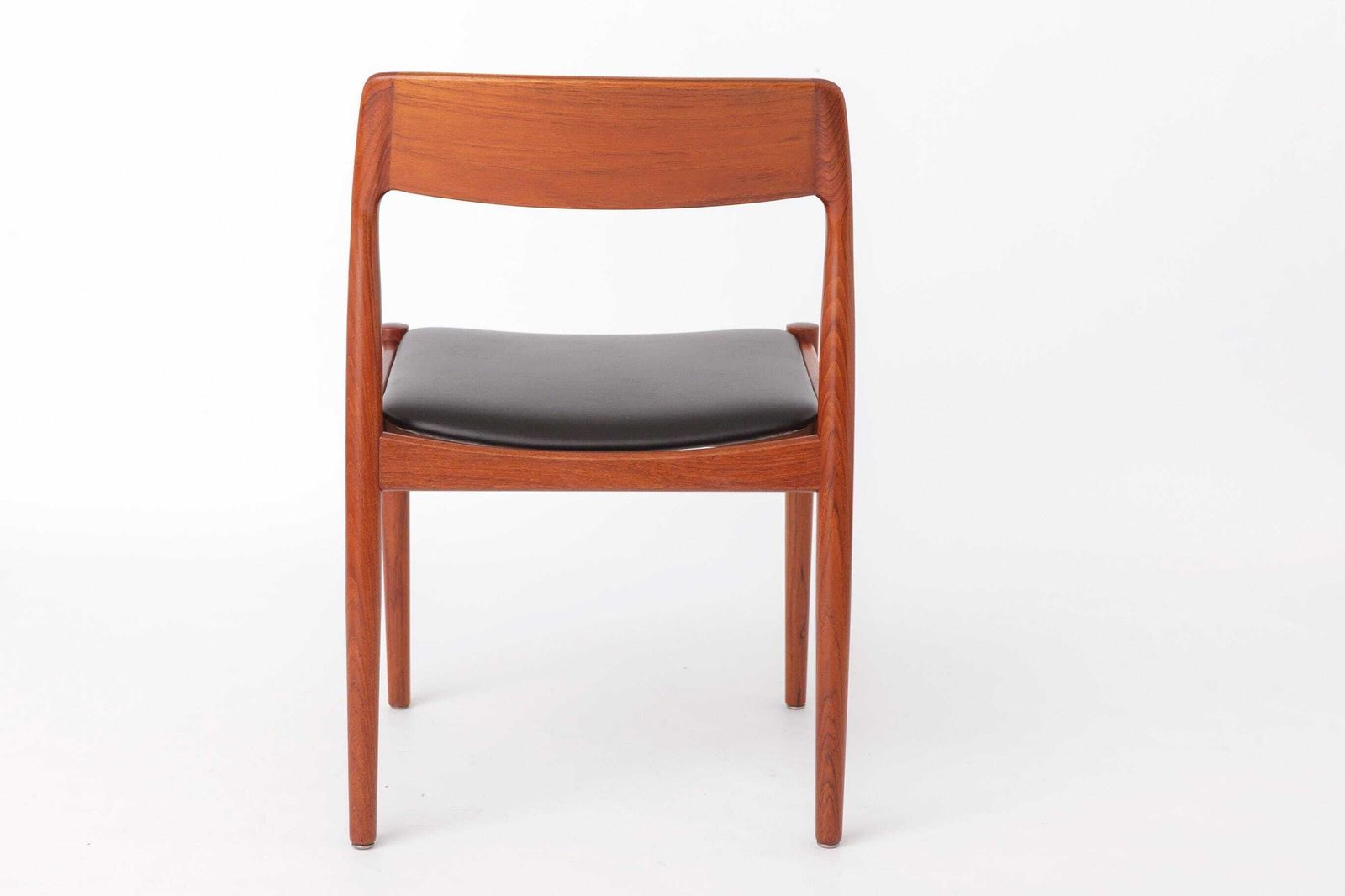Set Of 4 Danish Teak Dining Chairs By Scantic Møbelværk, Mid Century Modern, 1960s photo vintage