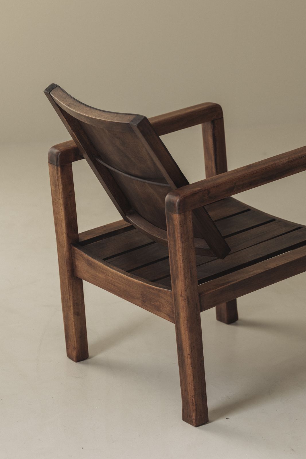 photo for sale Stel Franse Modernistische Mahonie Fauteuils ca. jaren 1950