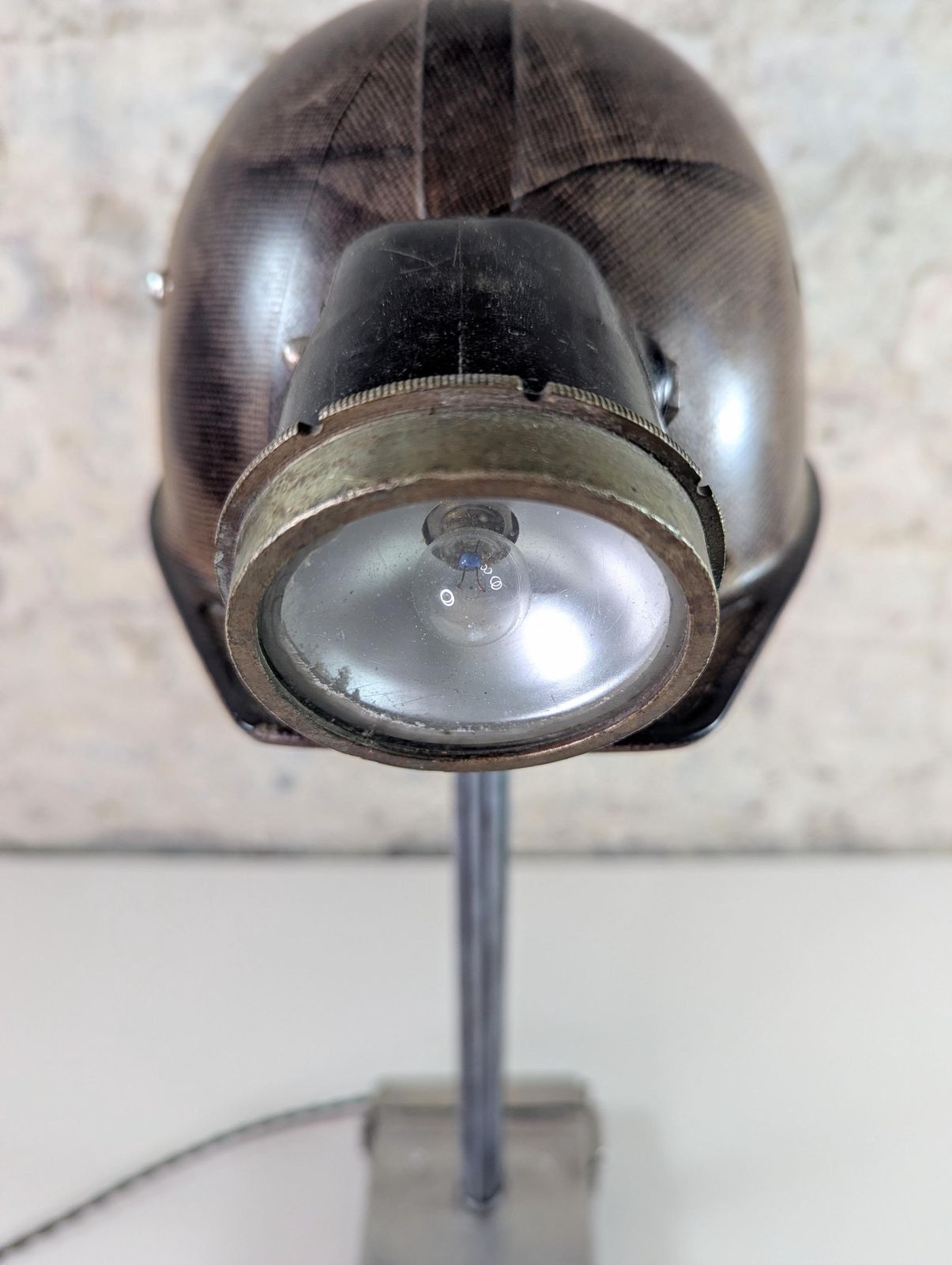 Bespoke Vintage Mijnwerkerslamp - Handgemaakt van Originele Onderdelen photo buy