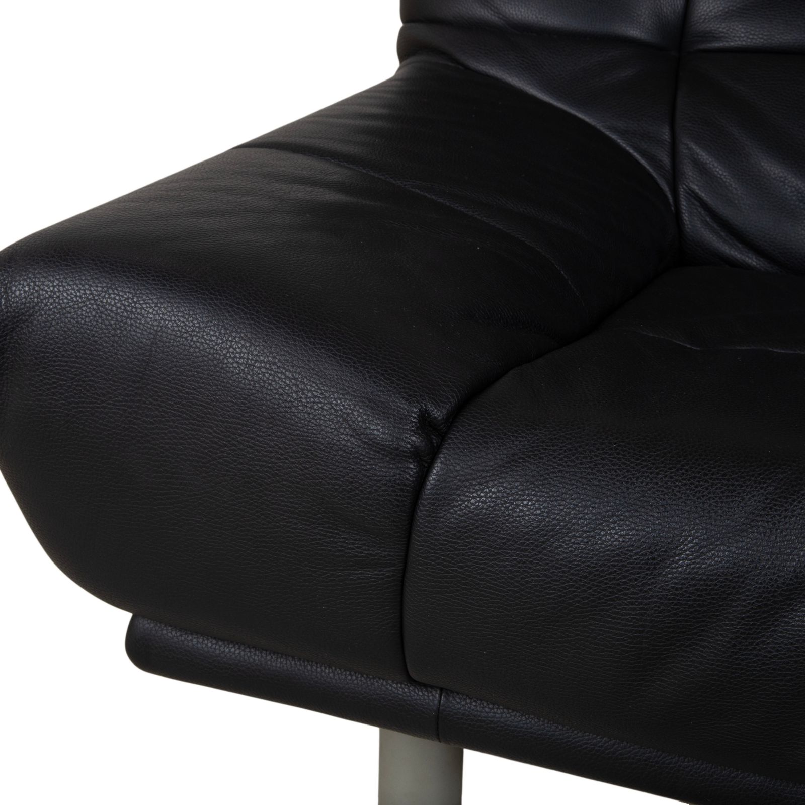 Rolf Benz Bmp 418 Leren Fauteuil Zwart photo 893.0
