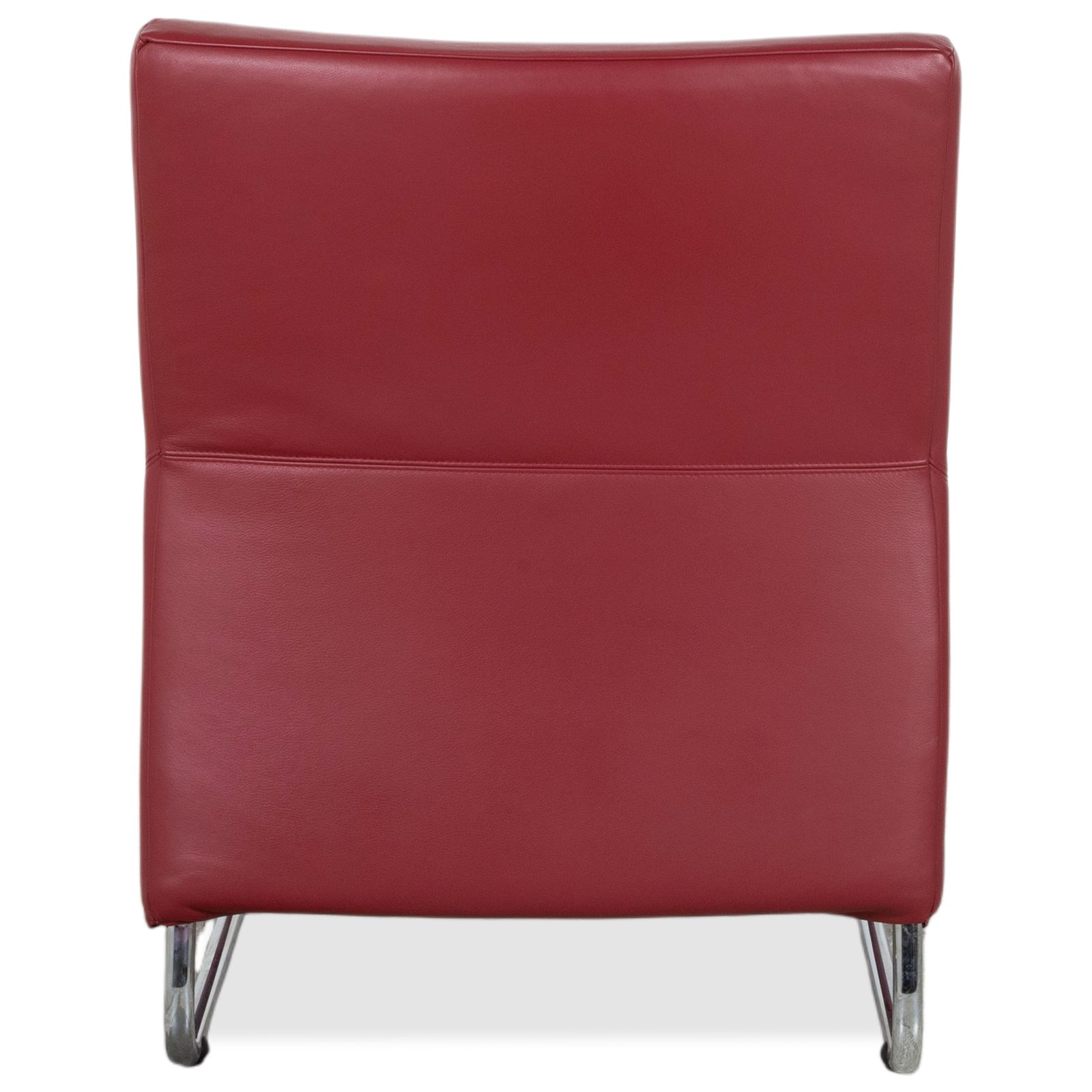 Mobilier Fauteuil Koinor en cuir rouge photo