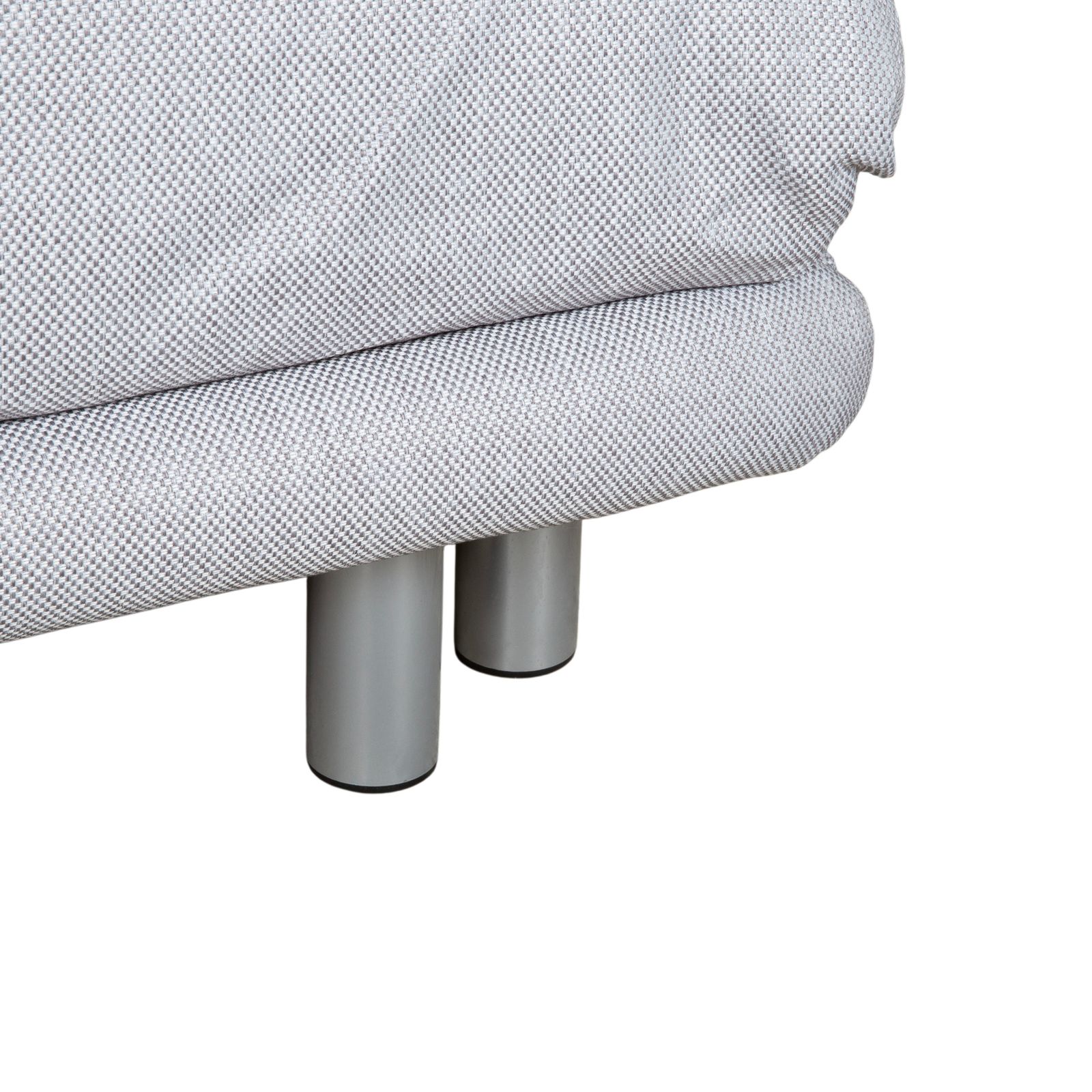 Ligne Roset Multy Stof Driezitter Grijs Manuele Functie Slaapbank Opnieuw Bekleed Verano 600 photo vinterior