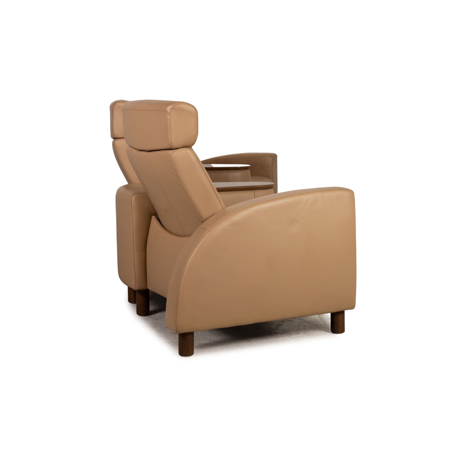 Meubels Stressless Arion Leren Bank Beige Vierpersoons Zitbank photo