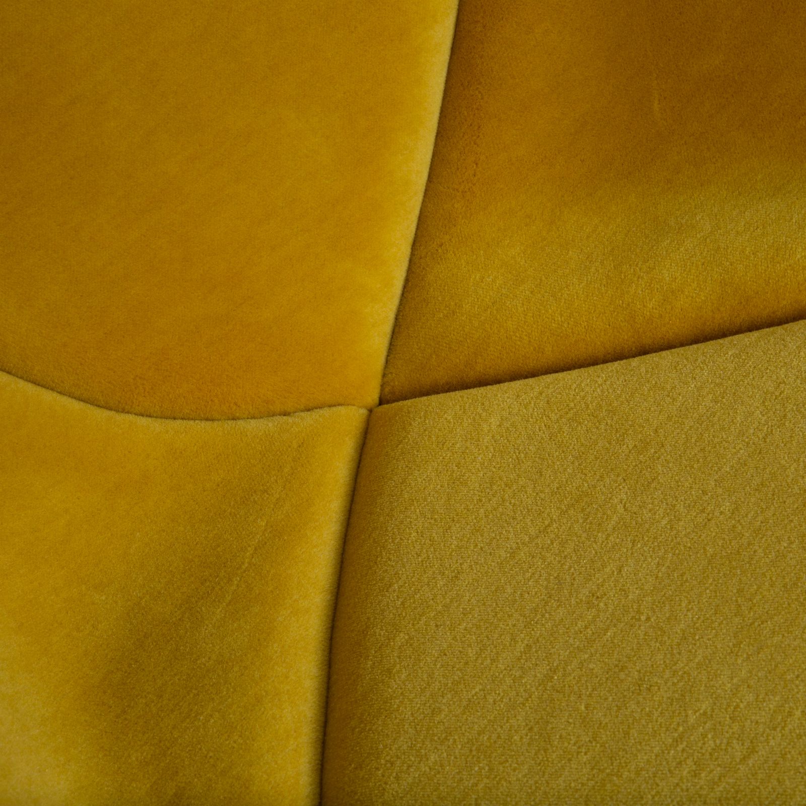 Gubi F300 Fabric Armchair Yellow Cream Eggshell photo Furniture