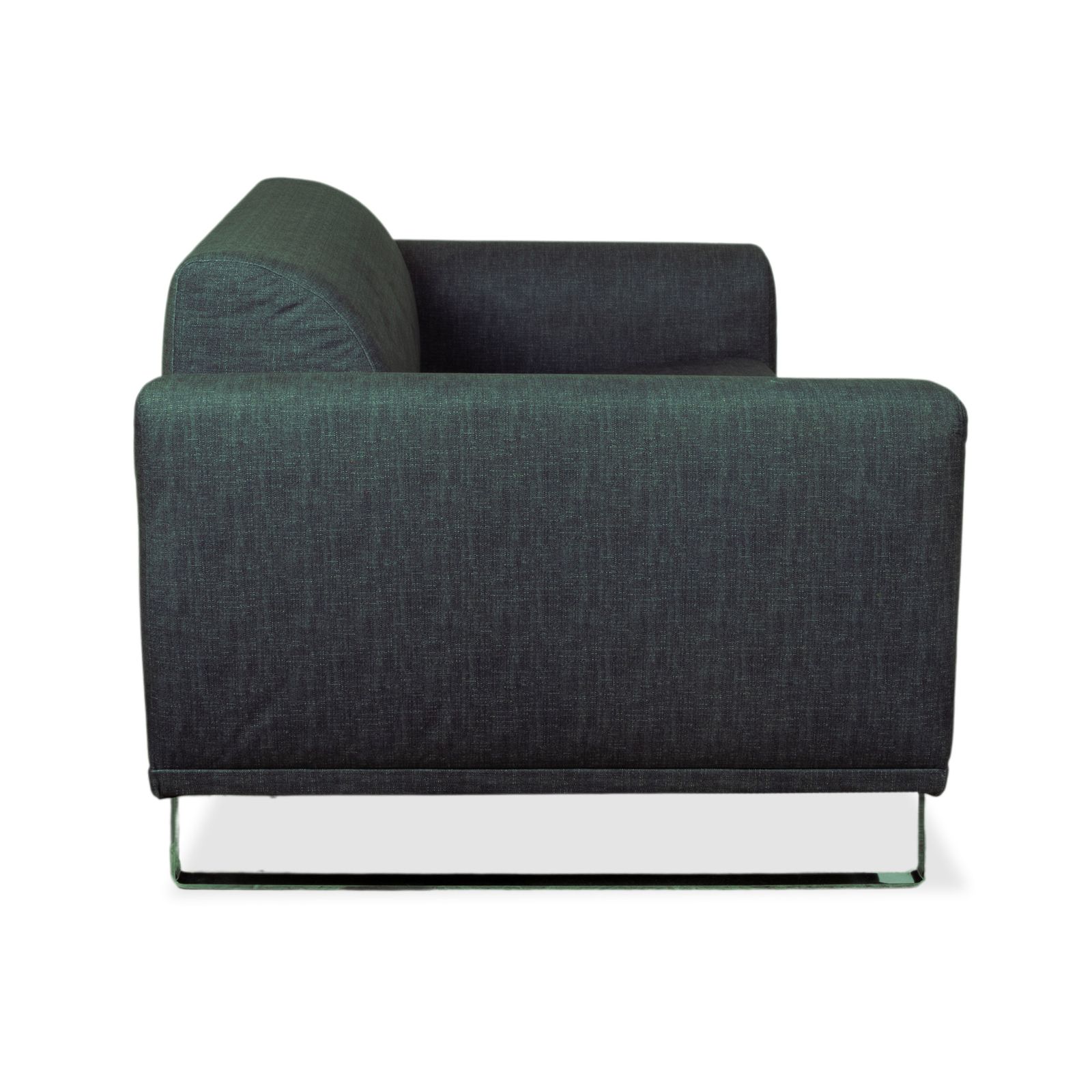 photo furniture Canapé 2 places Bolia en tissu bleu-vert pétrole
