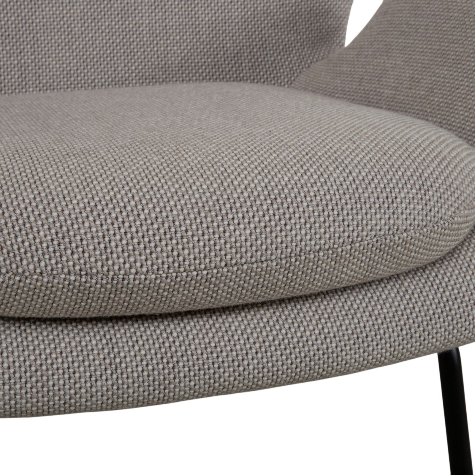 Rolf Benz 594 Fabric Armchair Set Cream Grey photo vinterior