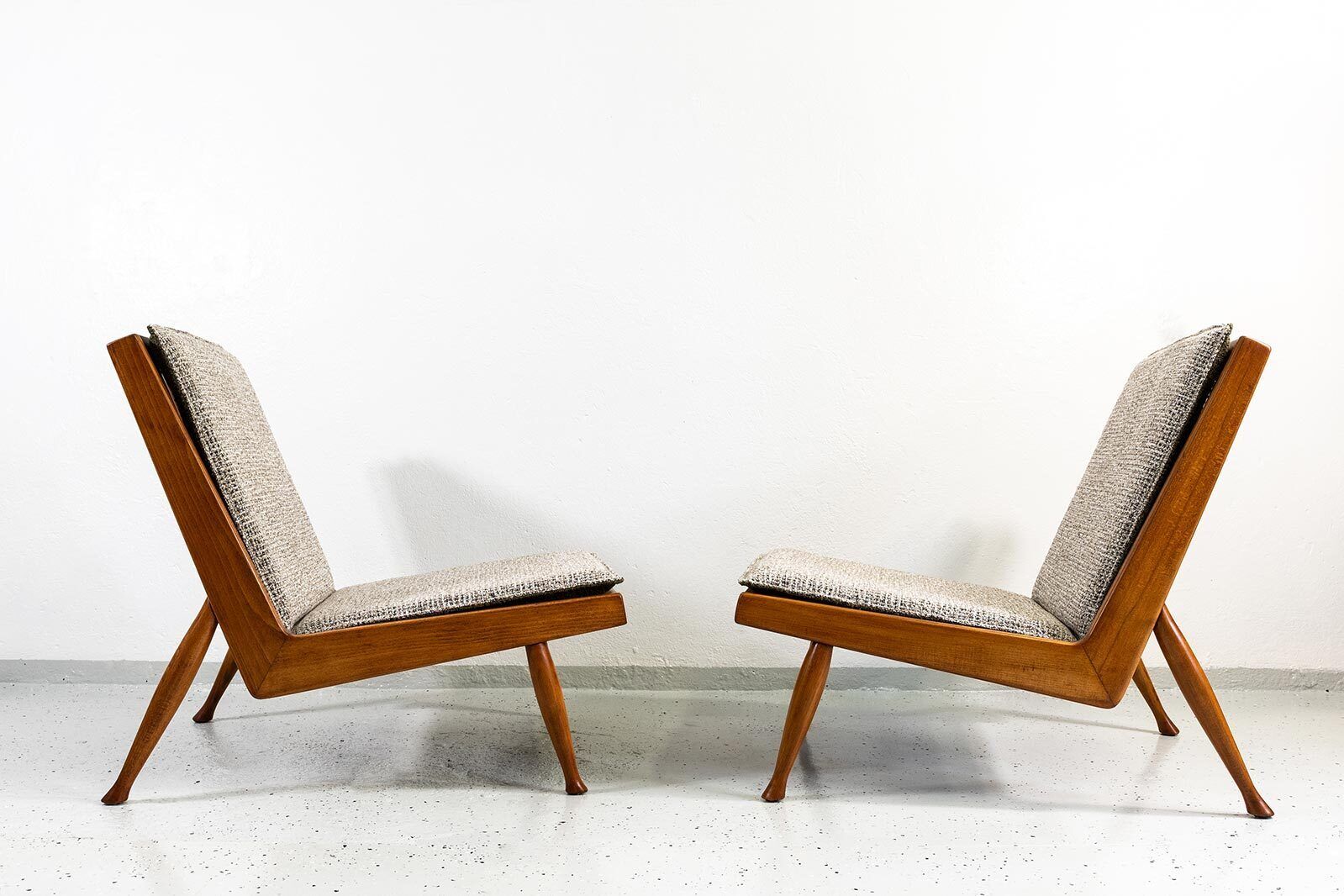 Mid-Century fauteuils van Marian Grabinski, Kfm, Polen, jaren 1960 photo 2950.0