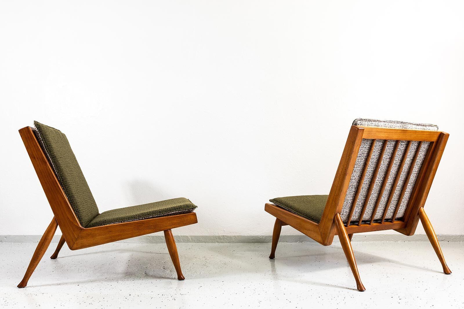 Meubels Mid-Century fauteuils van Marian Grabinski, Kfm, Polen, jaren 1960 photo