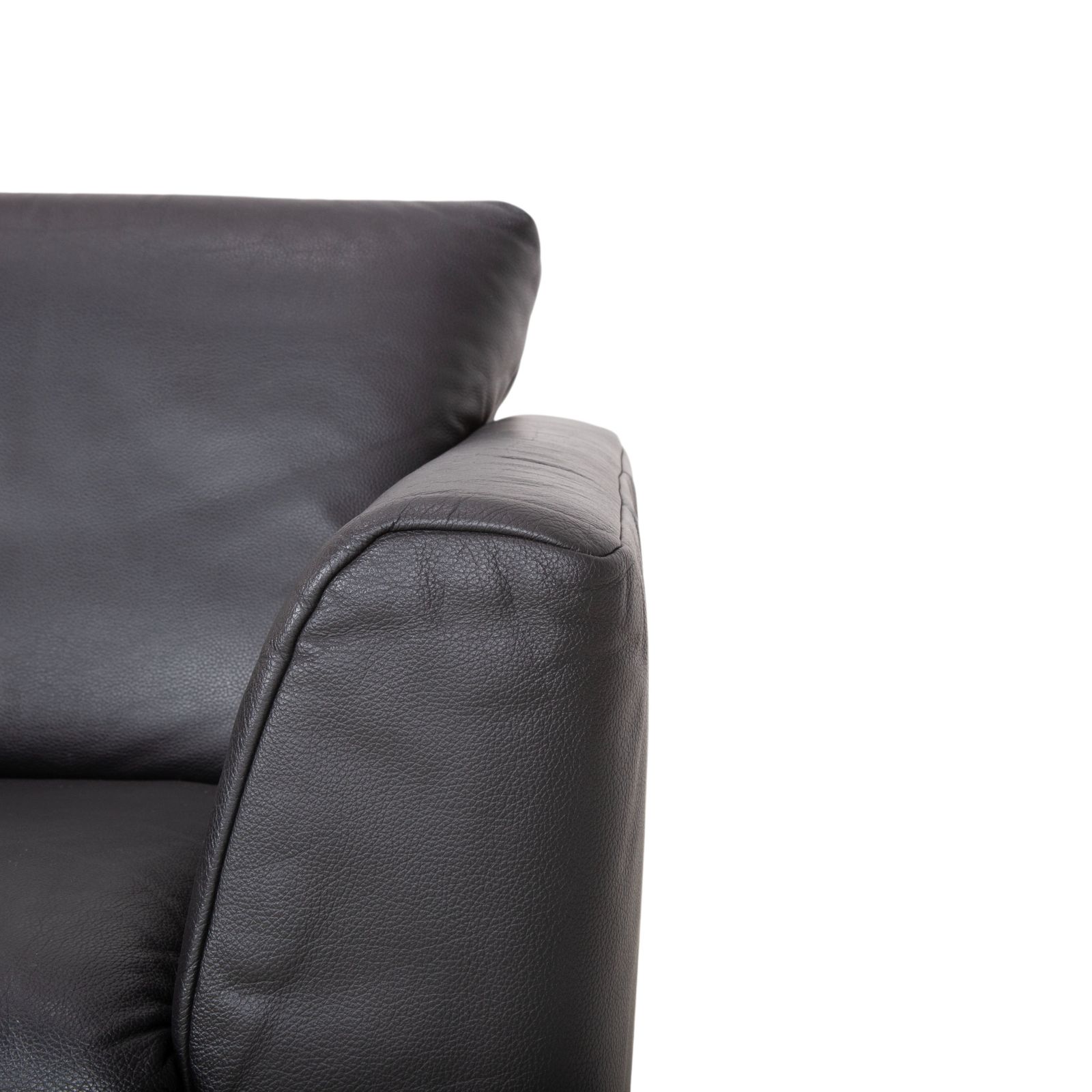 photo furniture Ensemble fauteuil Rolf Benz 250 en cuir noir