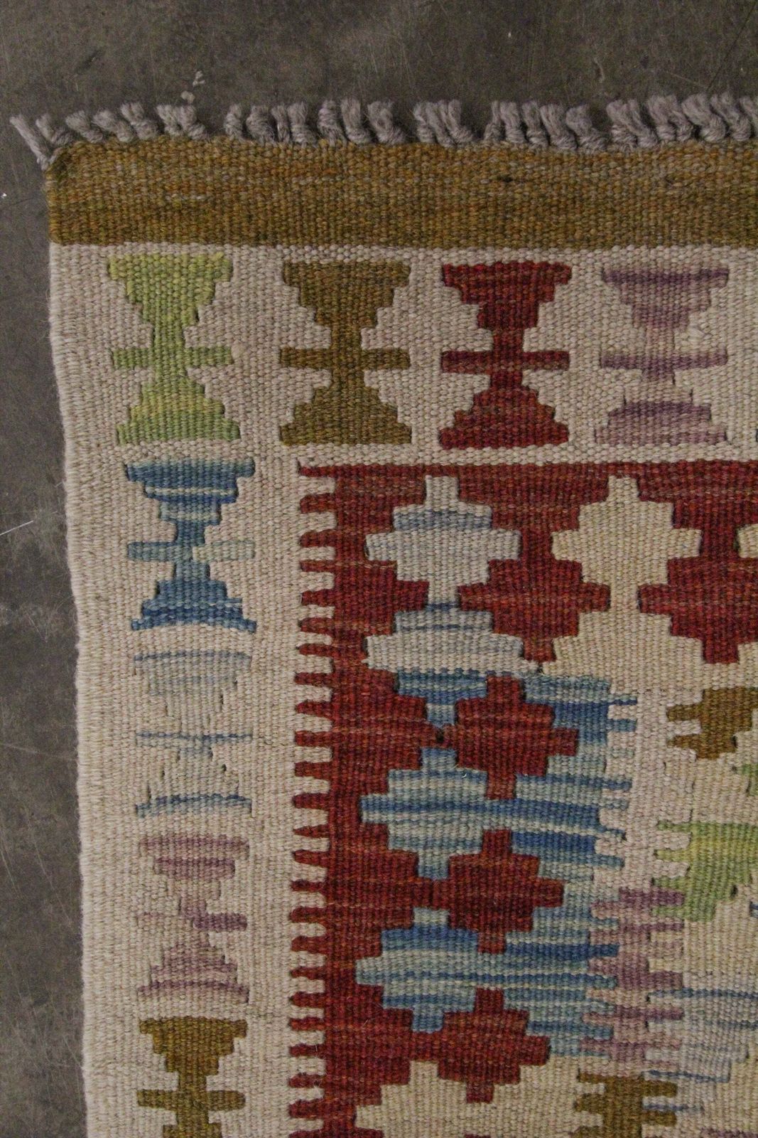 photo furniture Small Geometric Zig Zag Kilim Flat Woven Wool Decorative Livingroom Rug