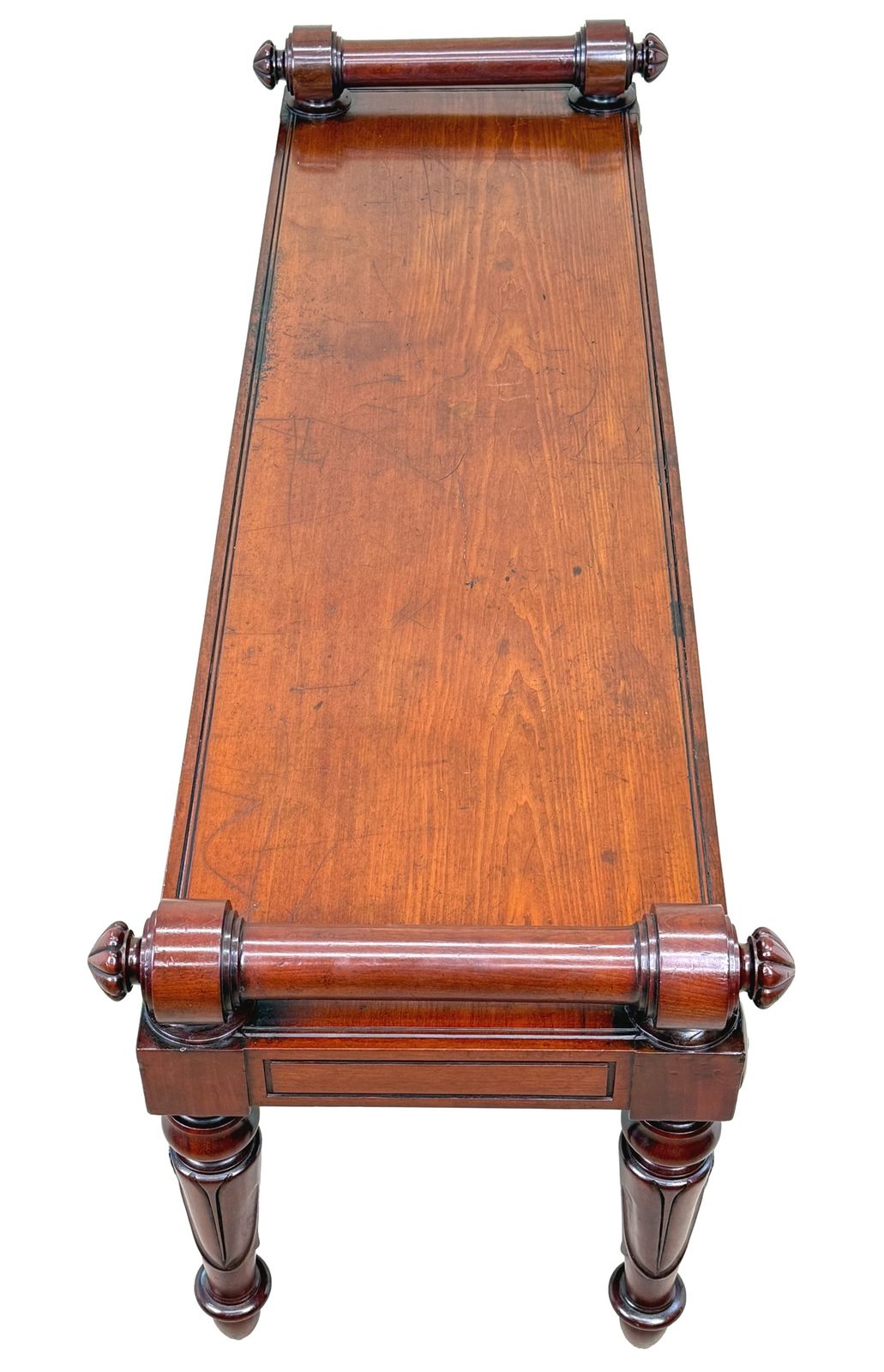 Grote Regency Mahonie Hallbank, 19e Eeuw (Engeland, ca. 1835) photo for sale