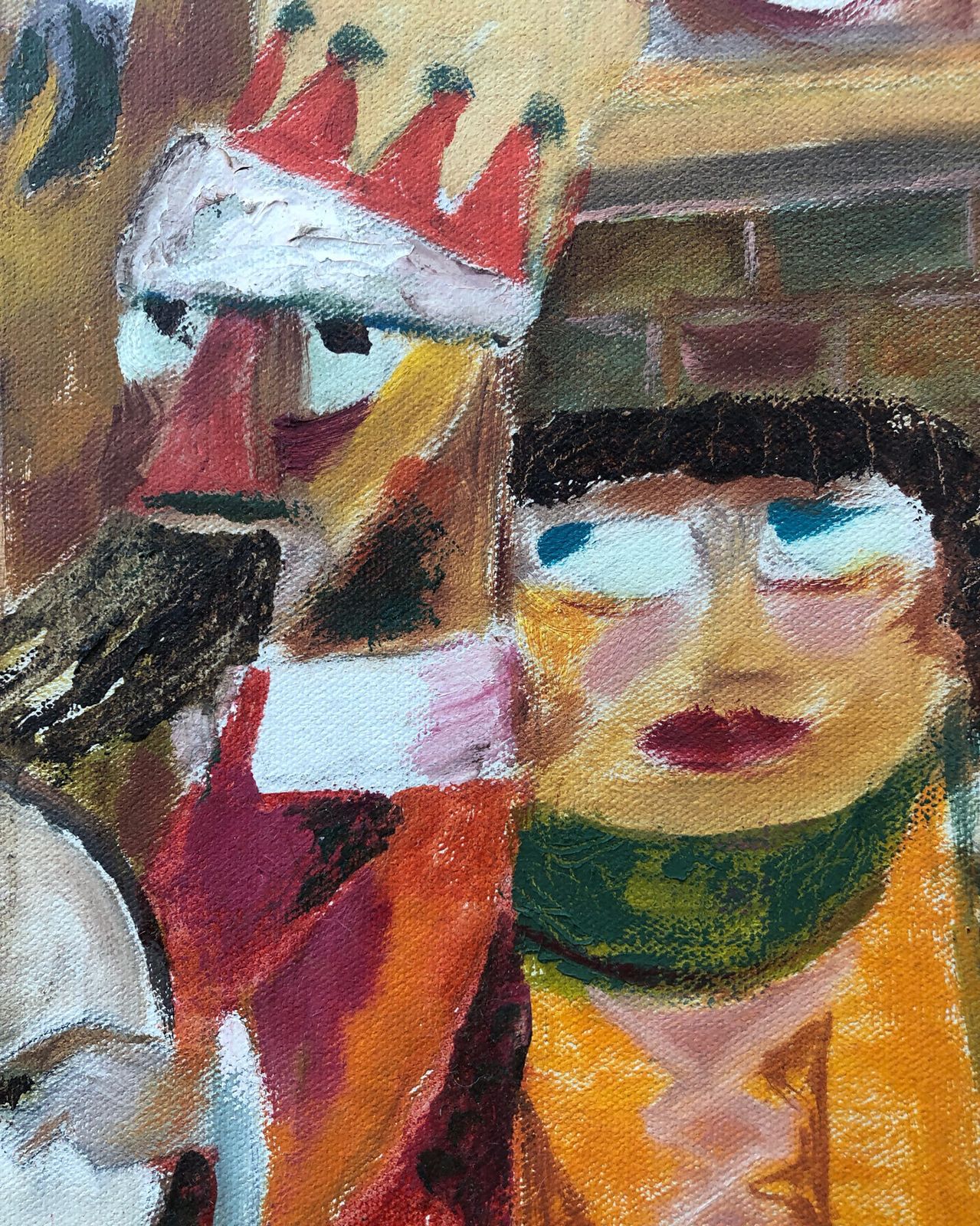 Het Beste Vincent Bennett Die Ik Heb Gezien, Outsider Schilderij photo furniture
