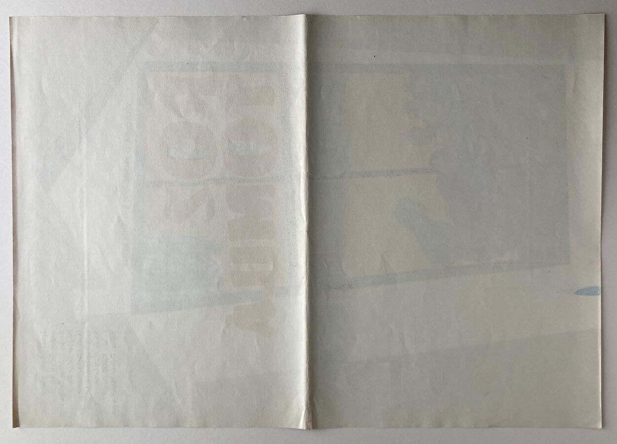 55.0 Filmaffiche, A Charming Family, onbekende kunstenaar, 1972, vintage Tsjechisch ontwerp photo
