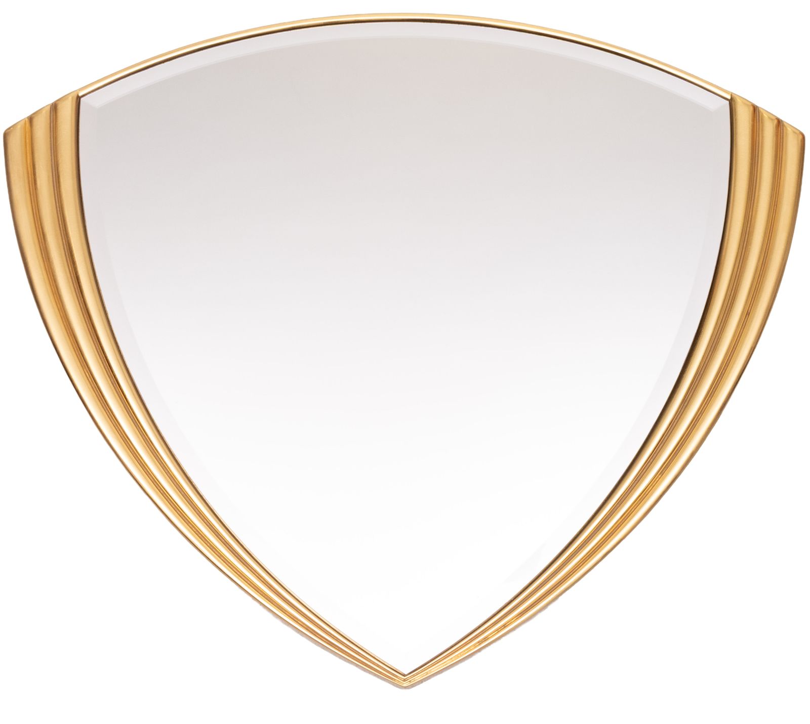 Deknudt Gold Art Deco Wandspiegel, jaren 1970, België