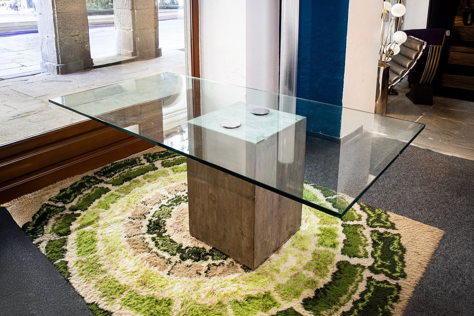 Table à manger Saporiti Italia, par Sergio et Giorgio Saporiti, 1972