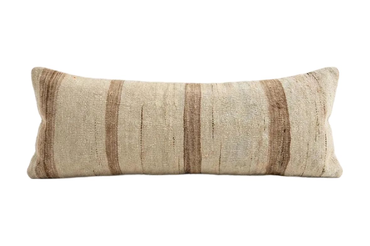 Bohemian Long Turkish Kilim Bedding Pillow Cover 41 X 122 Cm