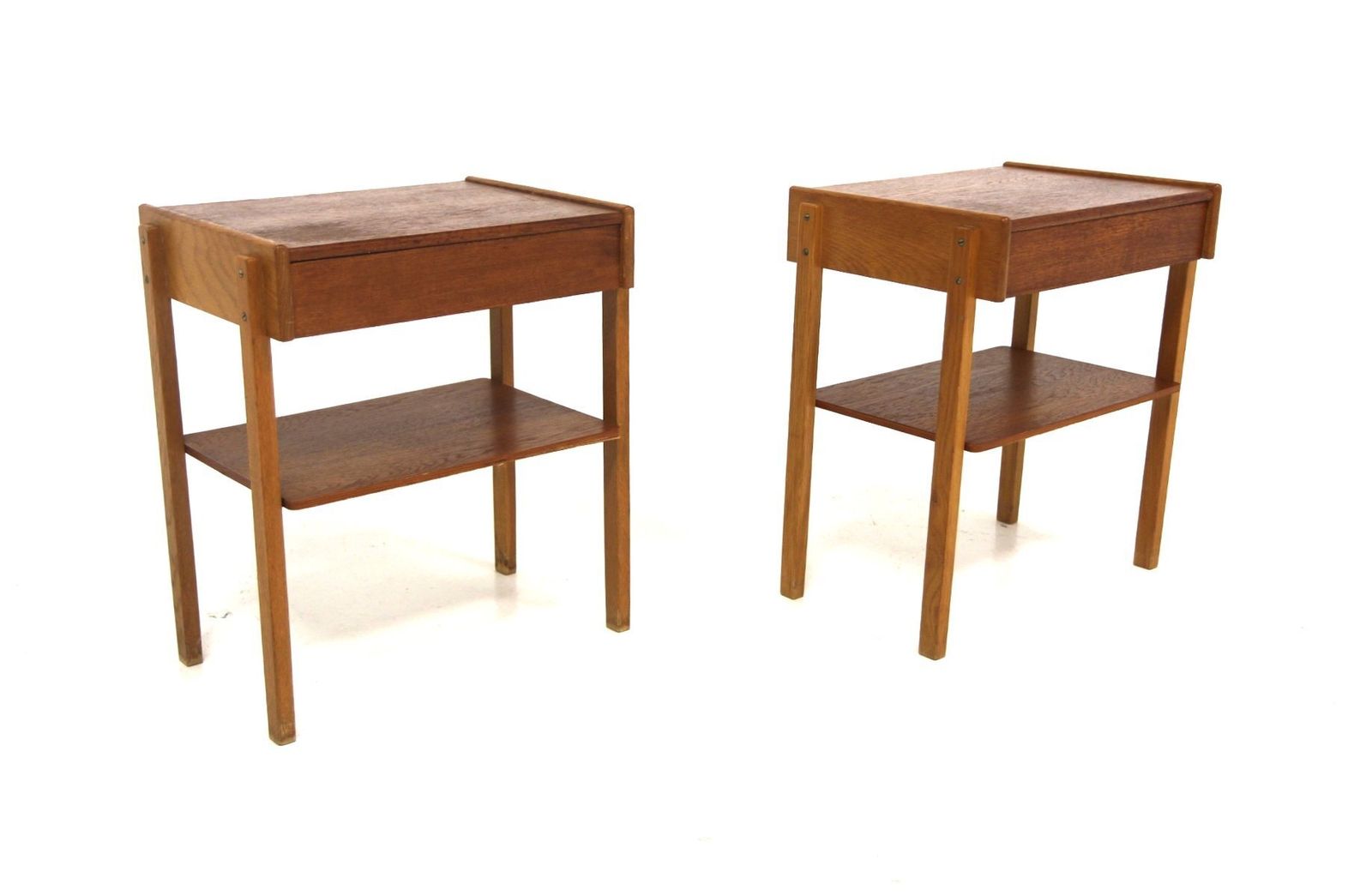 Scandinavian Teak Bedside Tables, Sweden, 1960, Set Of 2