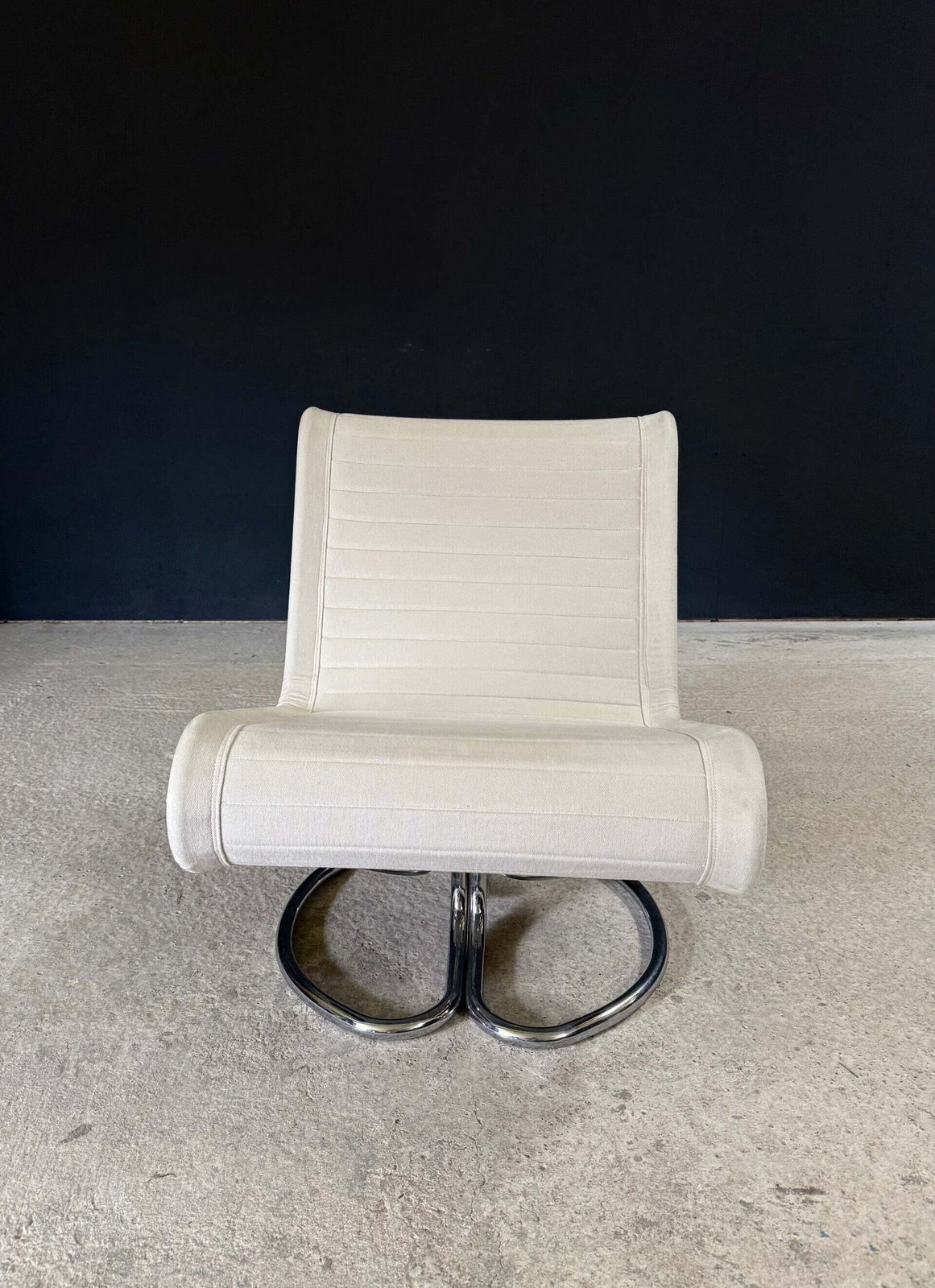 Furniture Mcm Design "Spaghetti" Lounge Chairs By Jan Dranger & Johan Huldt For Ulferts Fabriker, 1970's photo