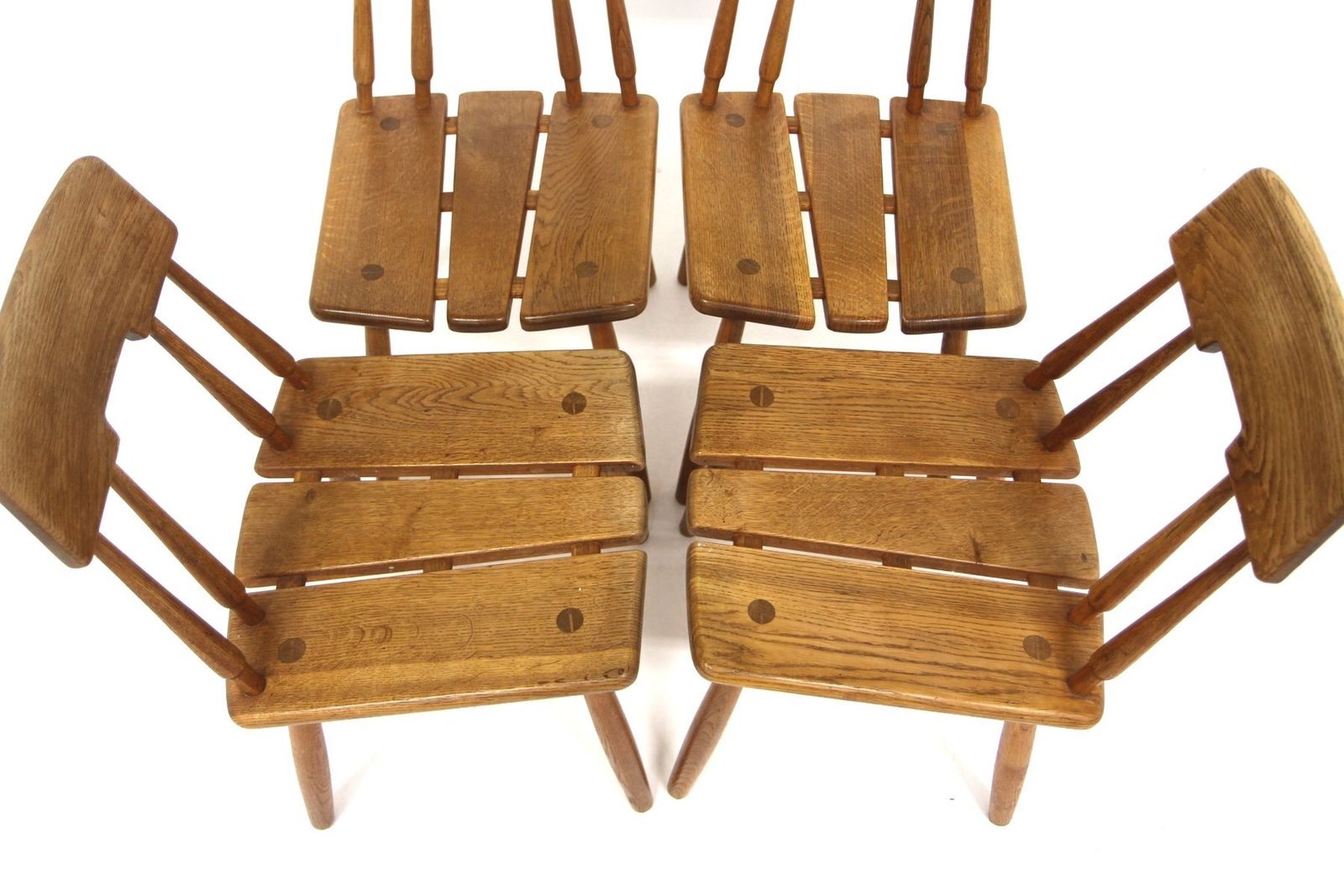 Chaises scandinaves Model 121 par Wigsells Brothers, Suède, 1960, lot de 4 photo 1716.0