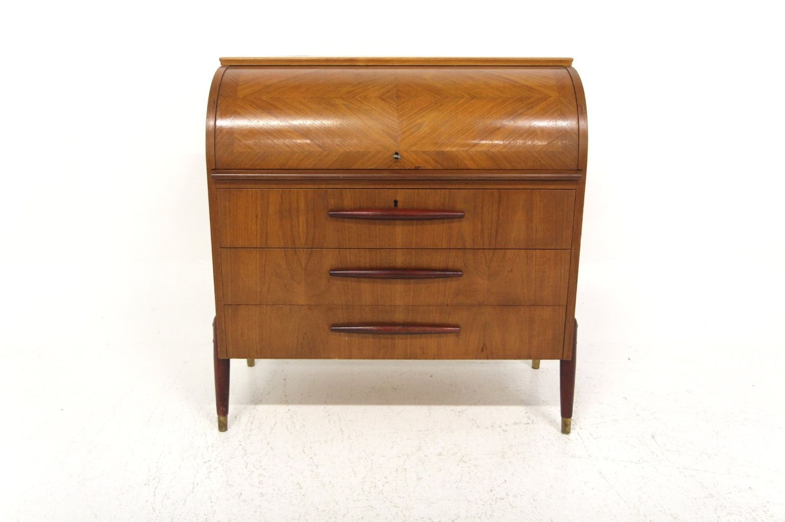 Scandinavian Teak Secretary, Bröderna Gustafssons, Sweden, 1960 photo furniture