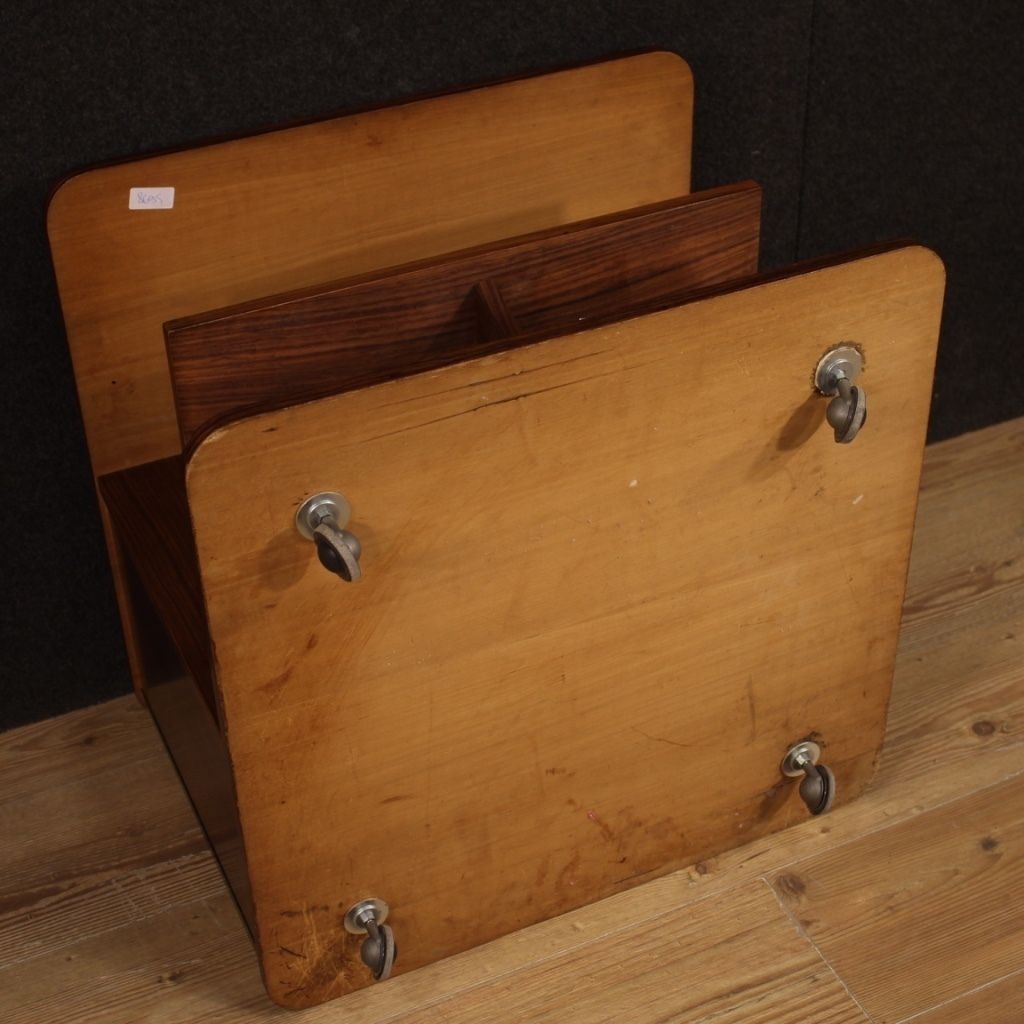 Meubels Italiaanse Design Salontafel in Hout uit de Jaren 70 photo