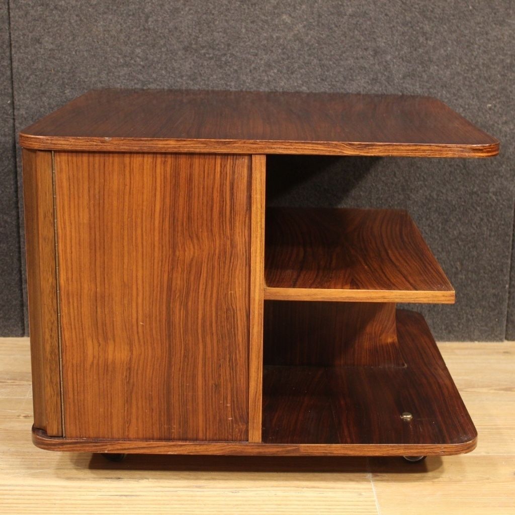 800.0 Italiaanse Design Salontafel in Hout uit de Jaren 70 photo