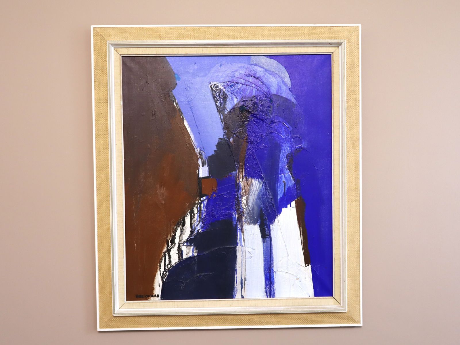 Blue Division, olieverfschilderij, midden 20e eeuw