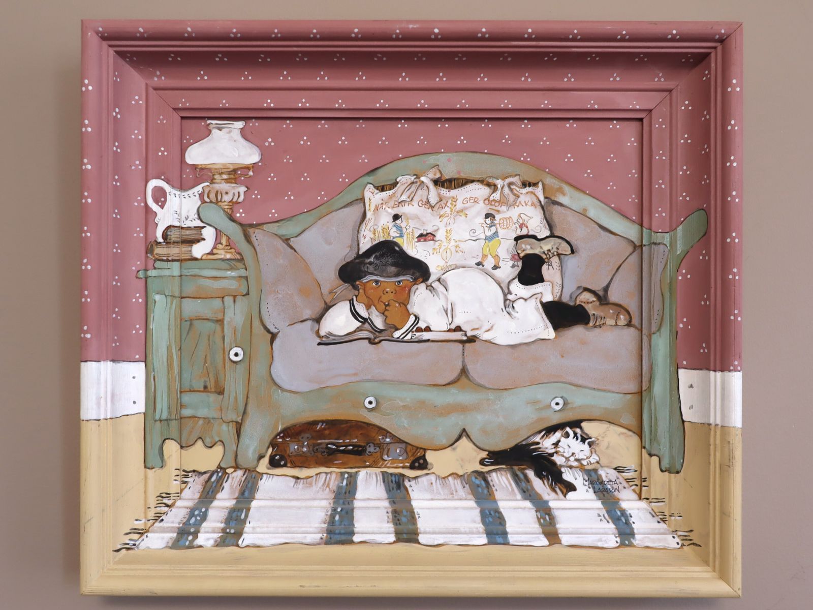 The Comfort Of Home, Oil Painting