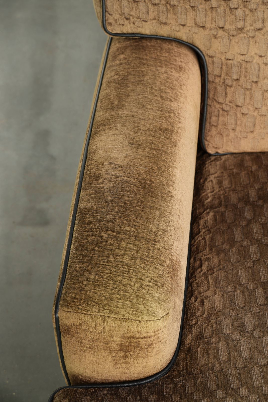 Art Deco Fauteuil met Stofbekleding van Bart Van Bekhoven photo buy