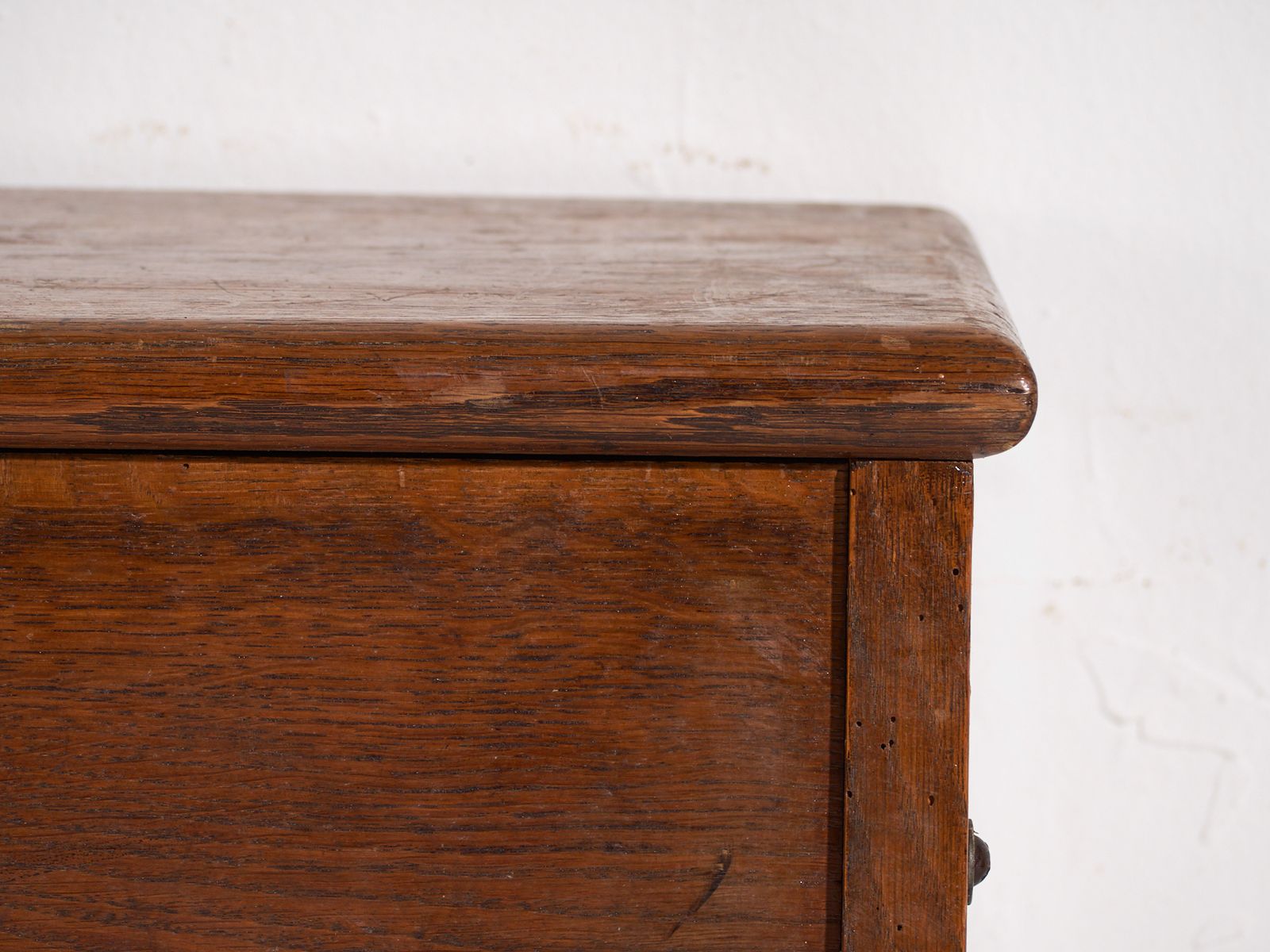 Antique Organ Bench With Drawer In Oak Wood  Central Europe Circa 1920 photo vinterior