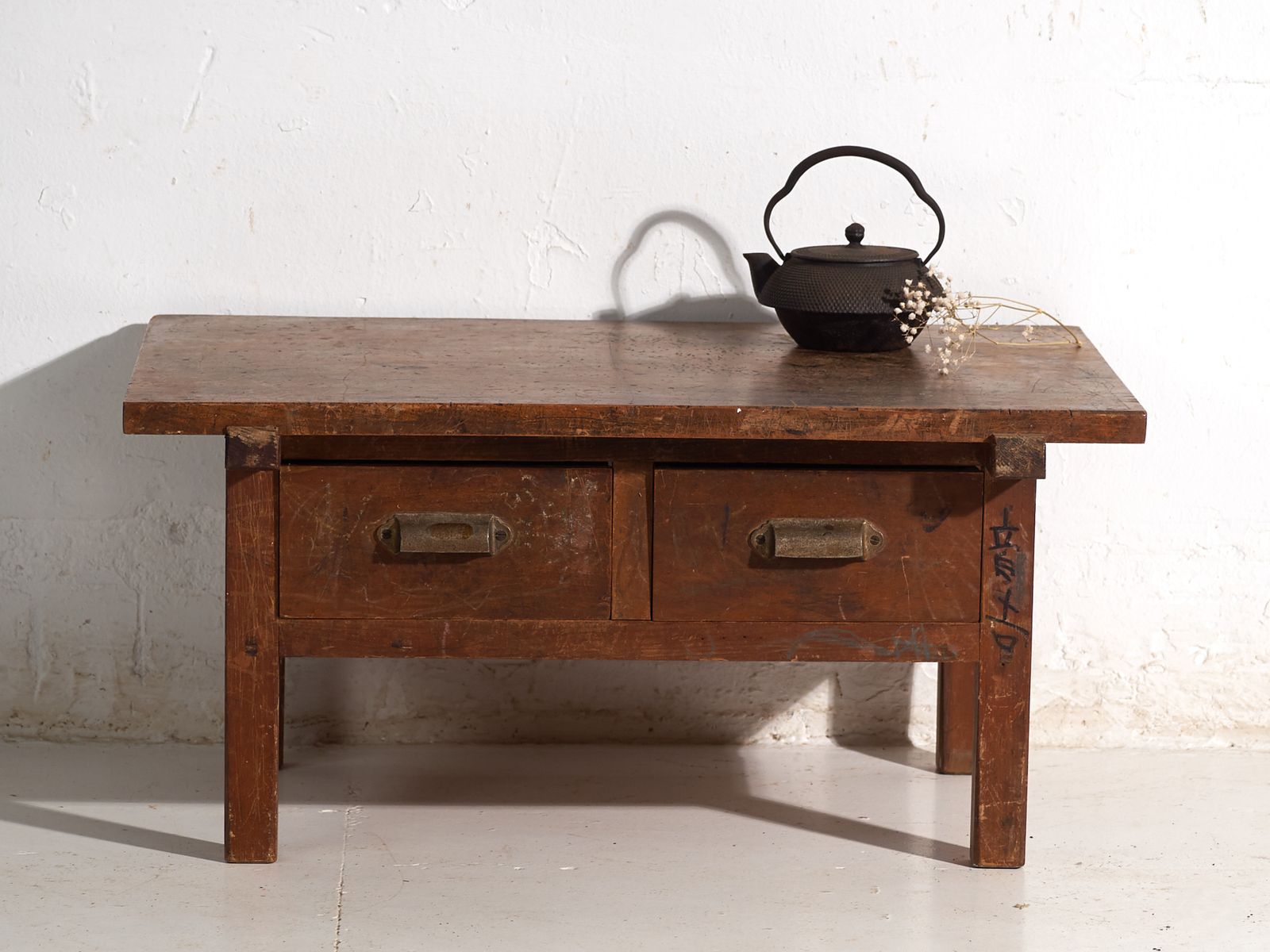 Furniture Antique Japanese Low Table In Wood – Japan, Circa 1930 photo