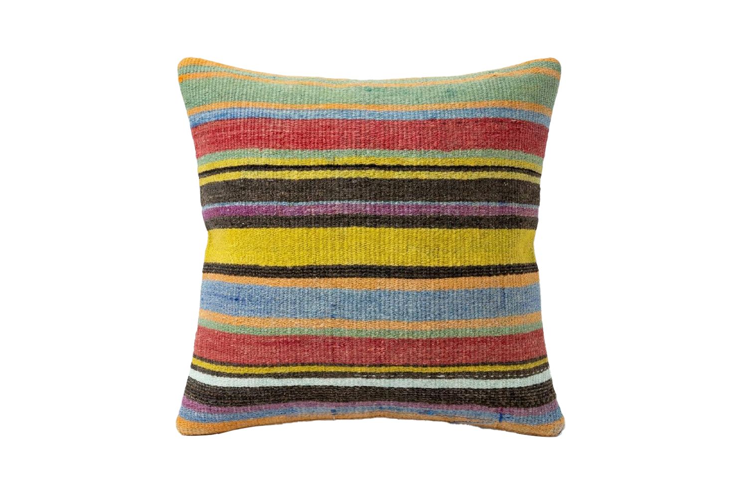 Turkische wollen kilim kussenhoes 41 x 41 cm