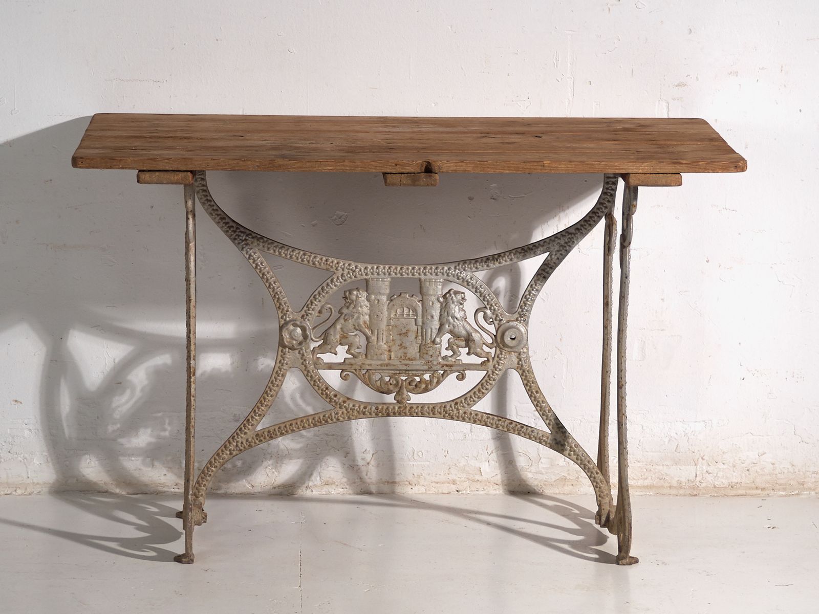 Antique Garden Table In Cast Iron  Central Europe Circa 1900 photo 1111.0