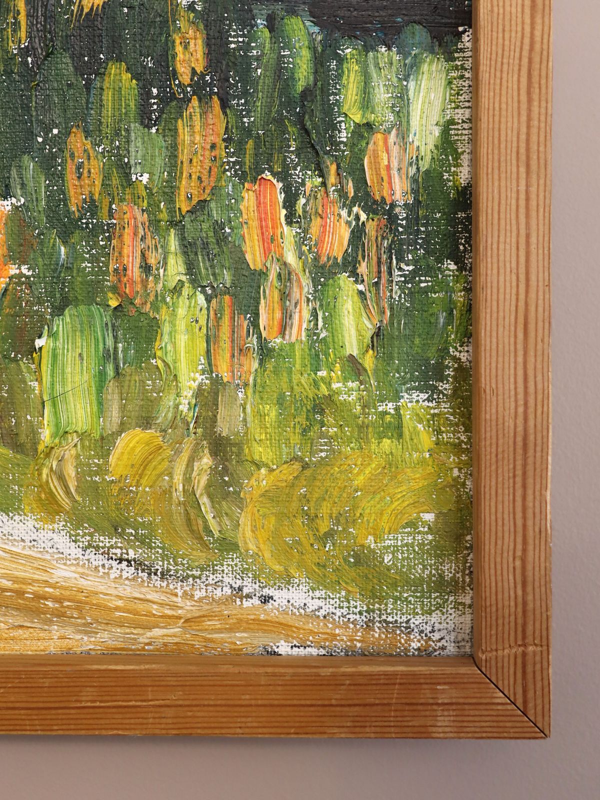 photo furniture The Hills Beyond, olieverfschilderij, jaren 1970