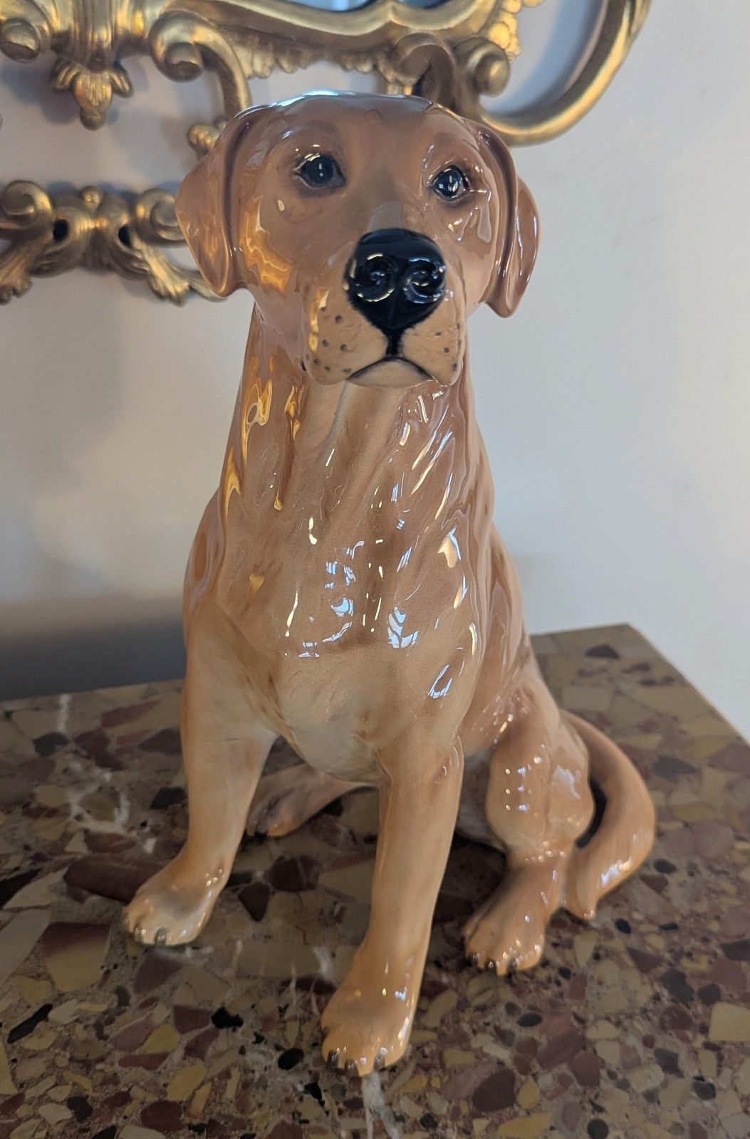 Figurine Beswick Labrador doré, marque du fabricant imprimée, livraison disponible, 0379 photo furniture